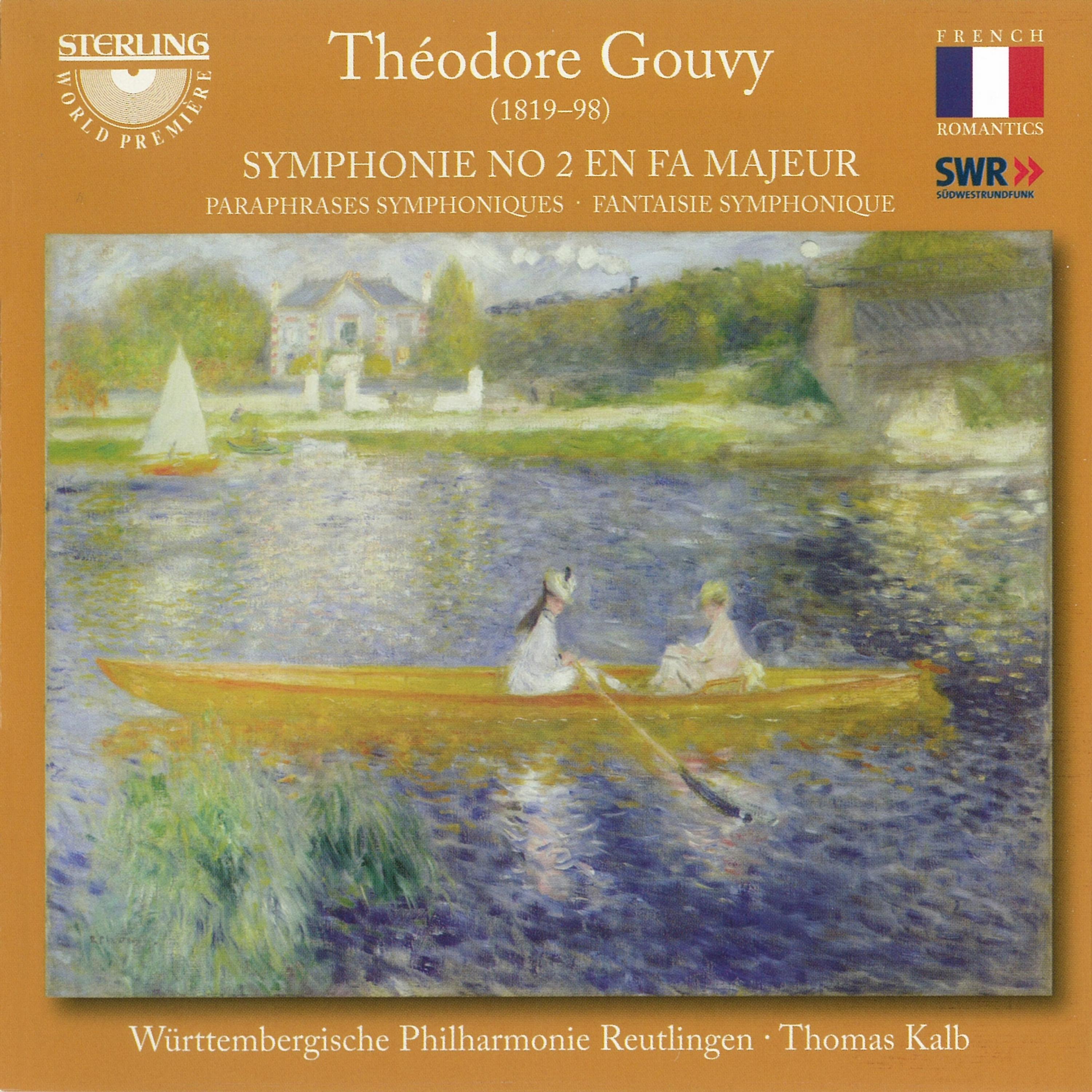Постер альбома Gouvy: Symphony No. 2 in F Major - Paraphrases Symphoniques - Fantaisie Symphonique