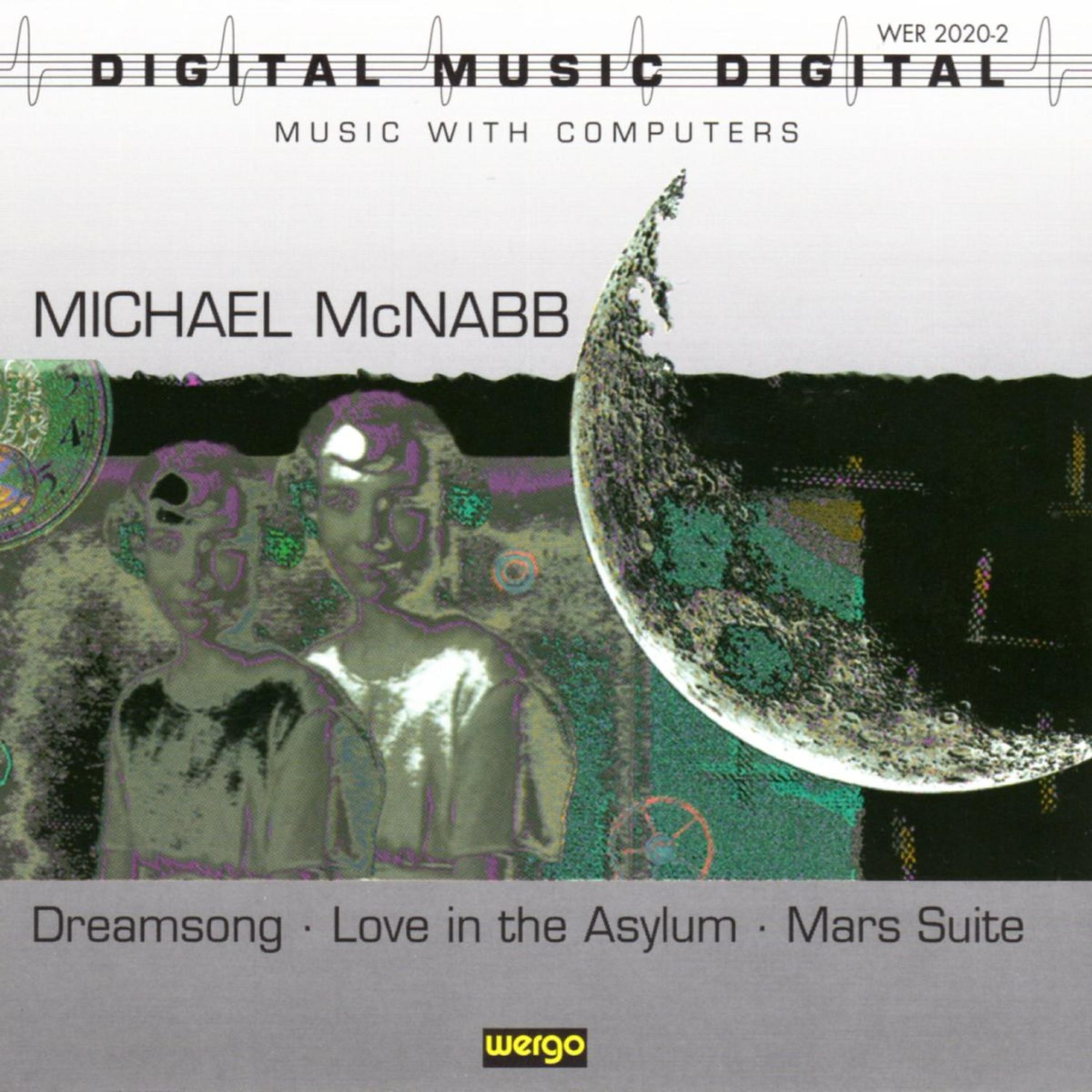 Michael McNabb - Mars Suite - Olympus Mons Flanked By Clouds