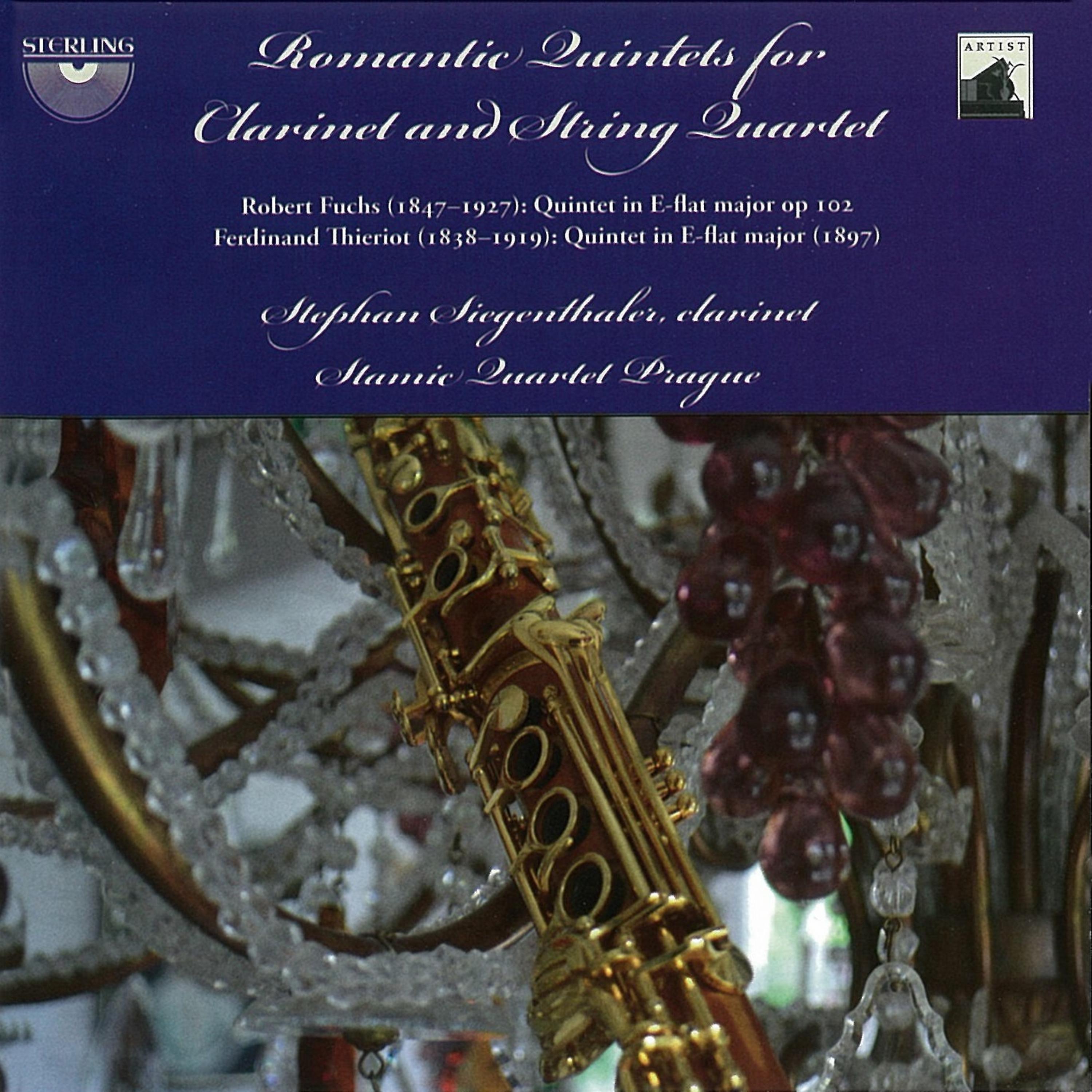 Постер альбома Thieriot & Fuchs: Romantic Quintents for Clarinet and String Quartet