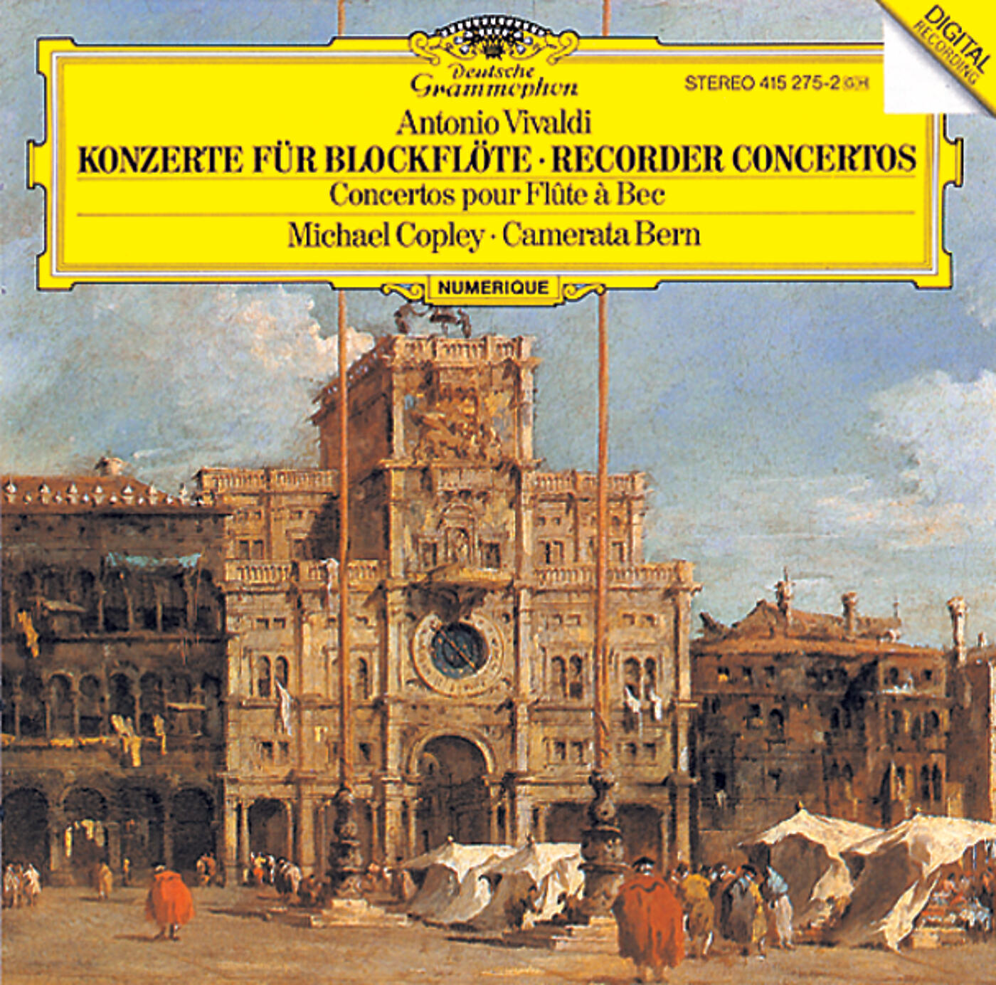 Michael Copley - Vivaldi: Concerto for Recorder, Strings and Harpsichord in F RV 442 - 3. Allegro