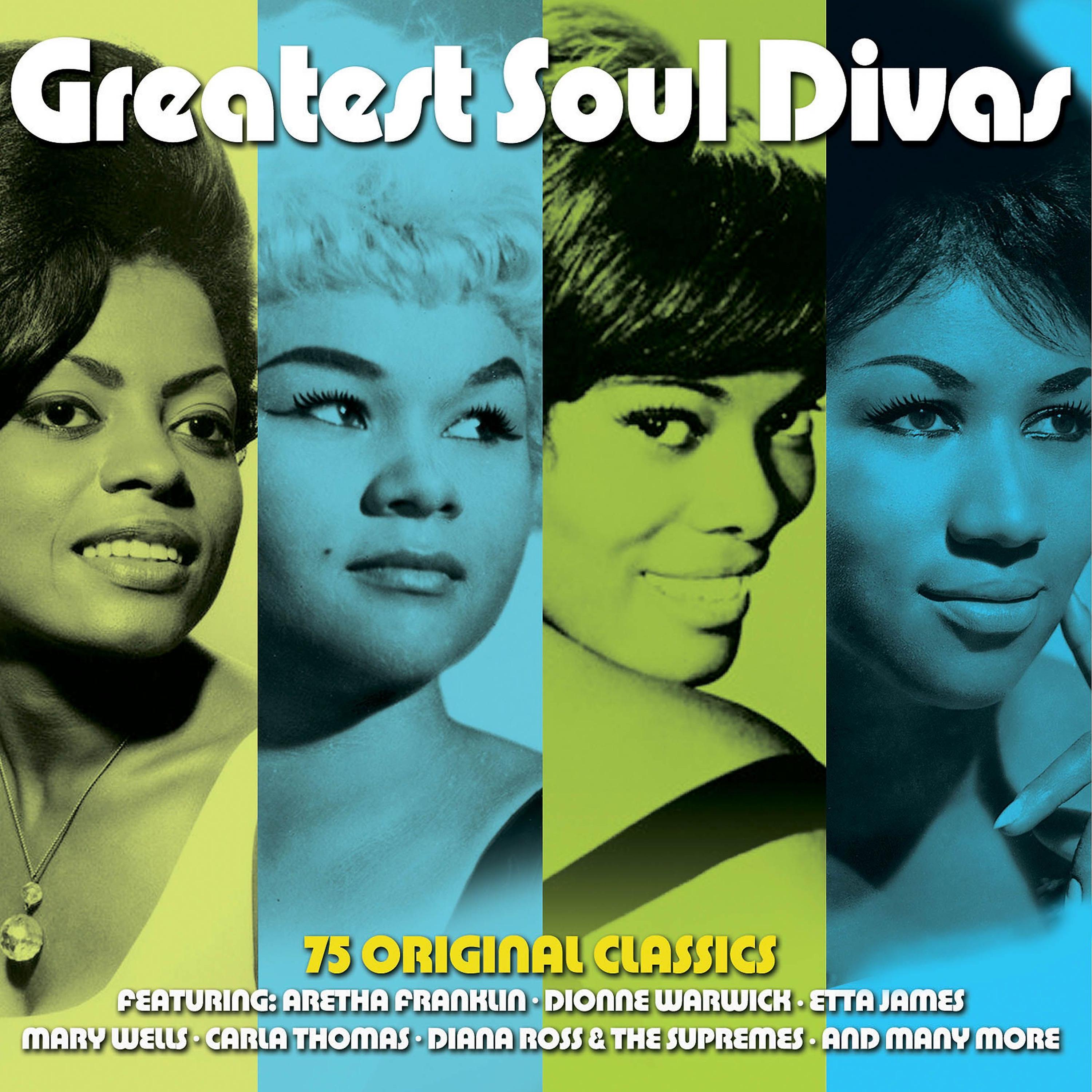 Постер альбома Greatest Soul Divas - 75 Original Recordings