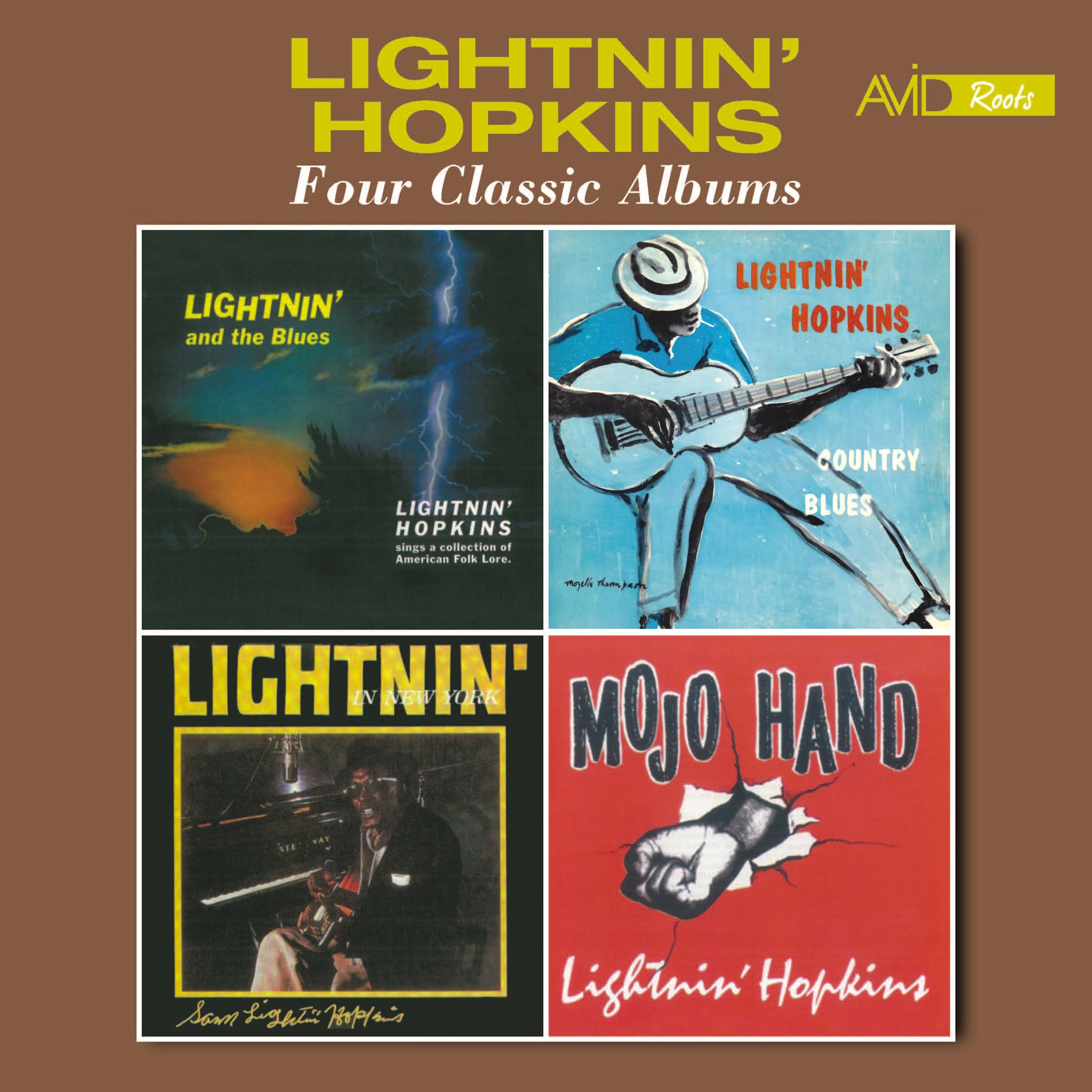 Постер альбома Four Classic Albums (Lightnin' and the Blues / Country Blues / Lightnin' in New York / Mojo Hand) [Remastered]