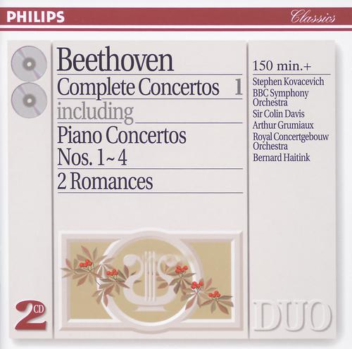 Постер альбома Beethoven: Complete Concertos Vol.1 - Piano Concertos Nos.1 - 4 etc.