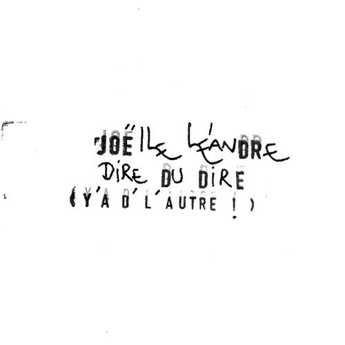 Joelle Leandre - Dire cinq