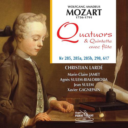 Постер альбома Mozart : Quatuor & quintette avec flûte