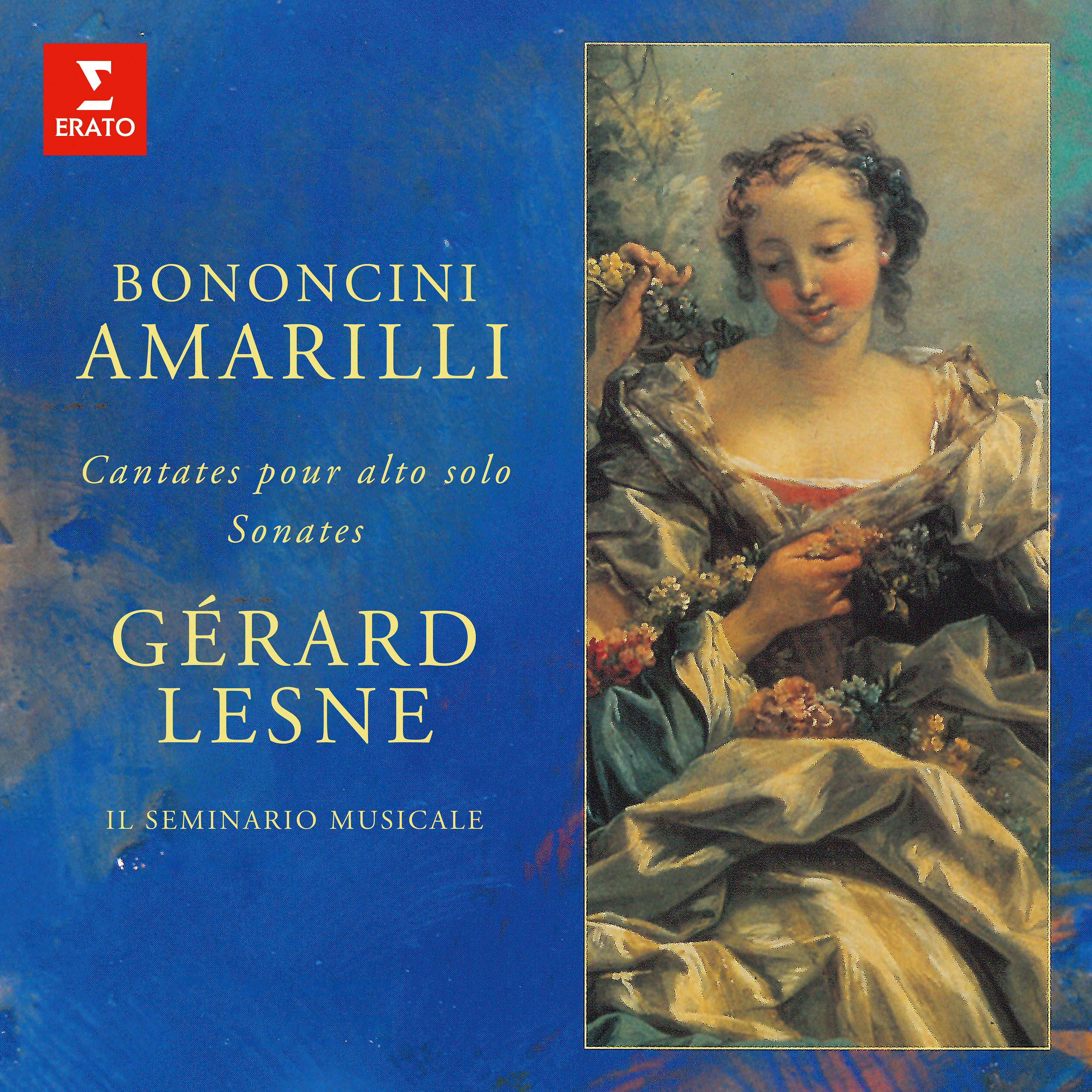 Постер альбома Amarilli: Sonates et cantates pour alto seul de Bononcini