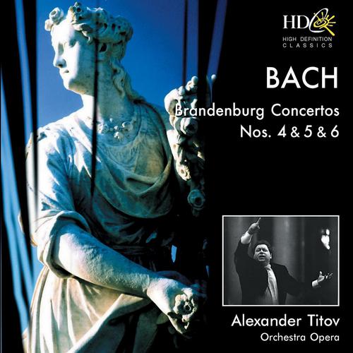 Постер альбома Brandenburg Concertos Nos. 4, 5 & 6