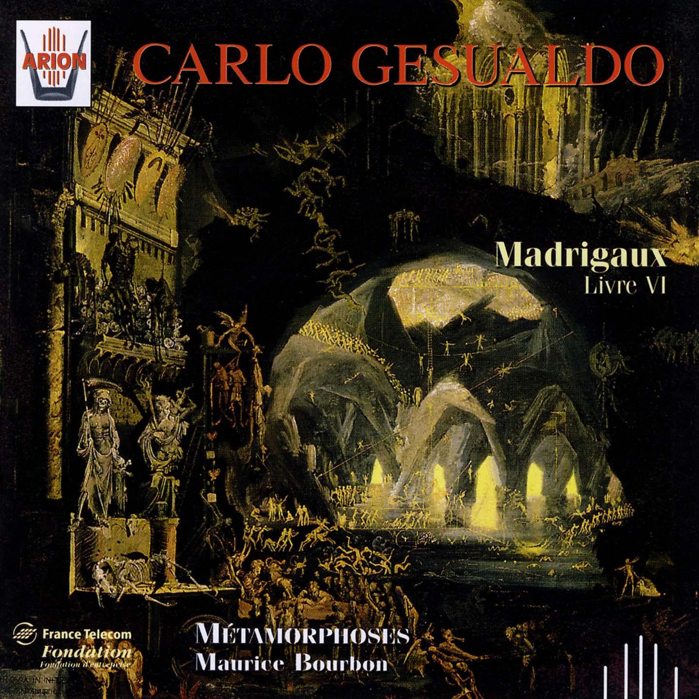 Постер альбома Gesualdo : Madrigaux, livre VI