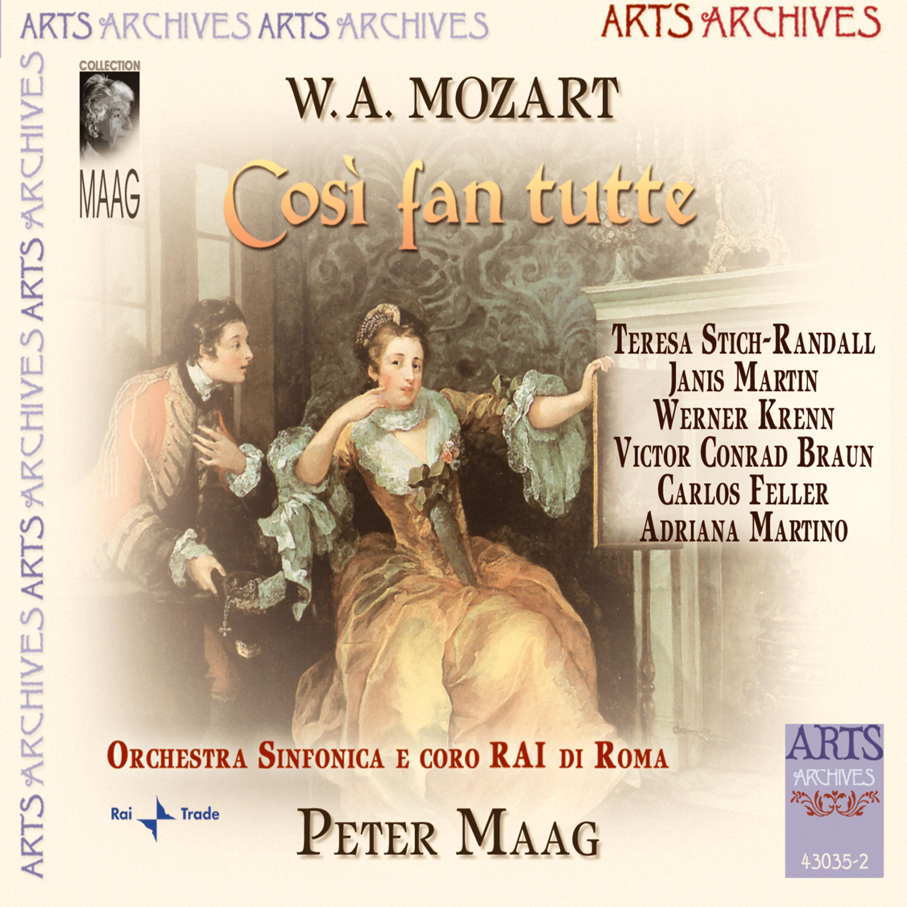 Постер альбома W.A. Mozart: Cosi Fan Tutte