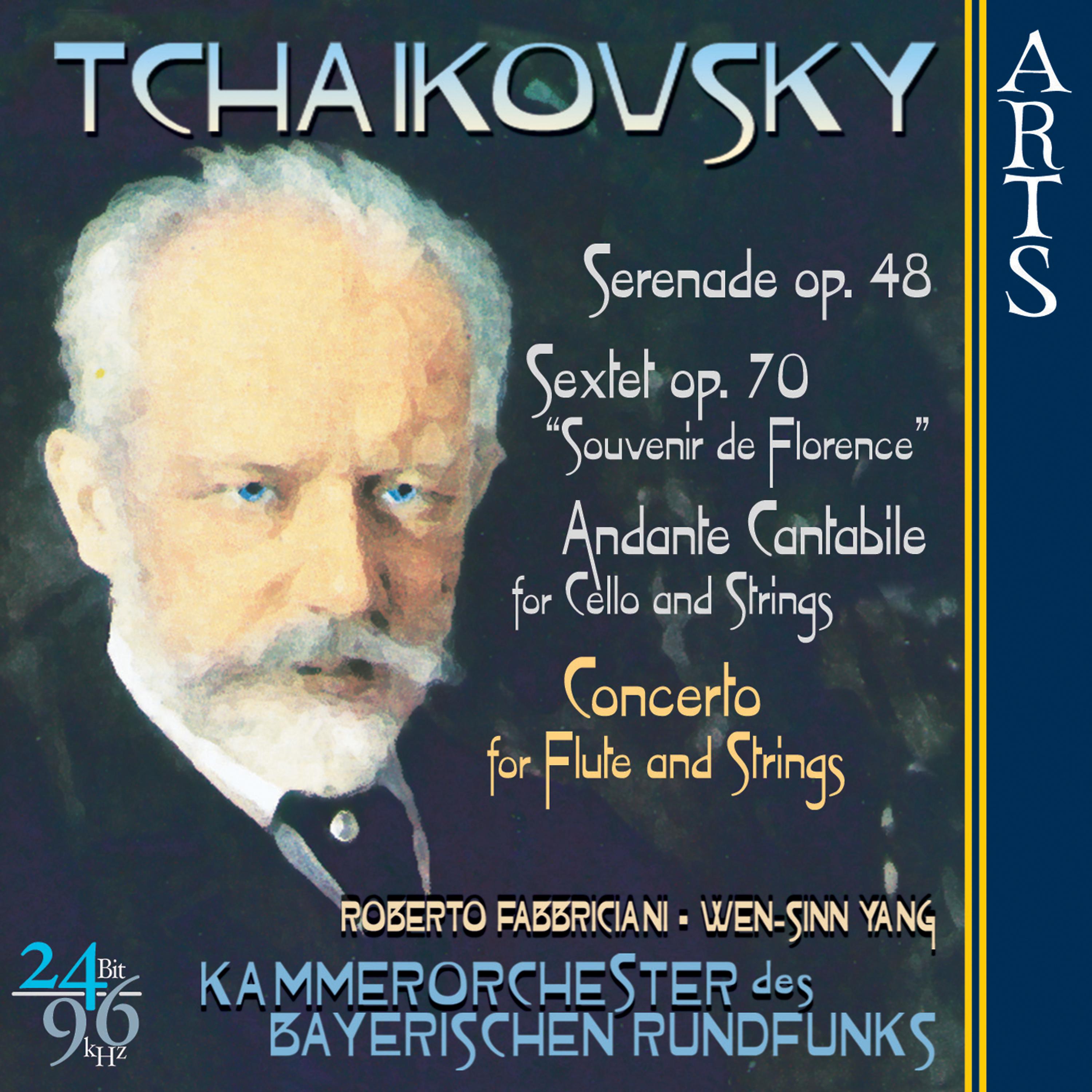 Постер альбома Tchaikovsky: Music for Strings - Flute Concerto