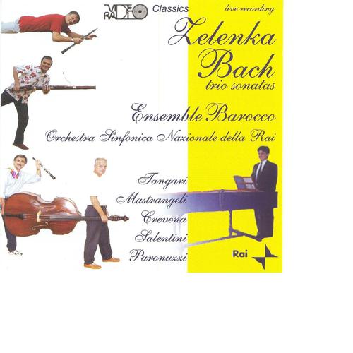 Постер альбома Zelenka Bach trio sonatas