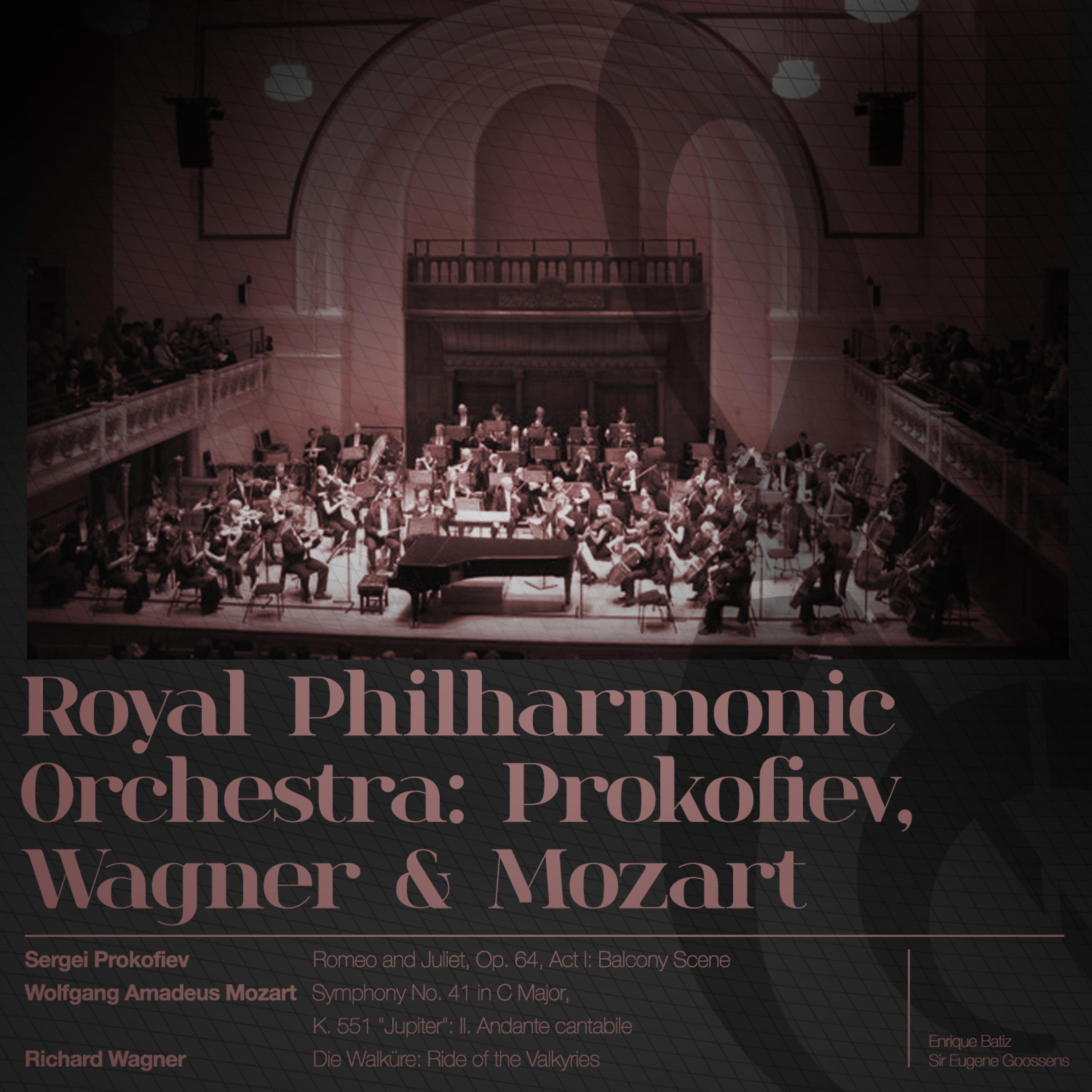 Постер альбома Royal Philharmonic Orchestra: Prokofiev, Wagner & Mozart