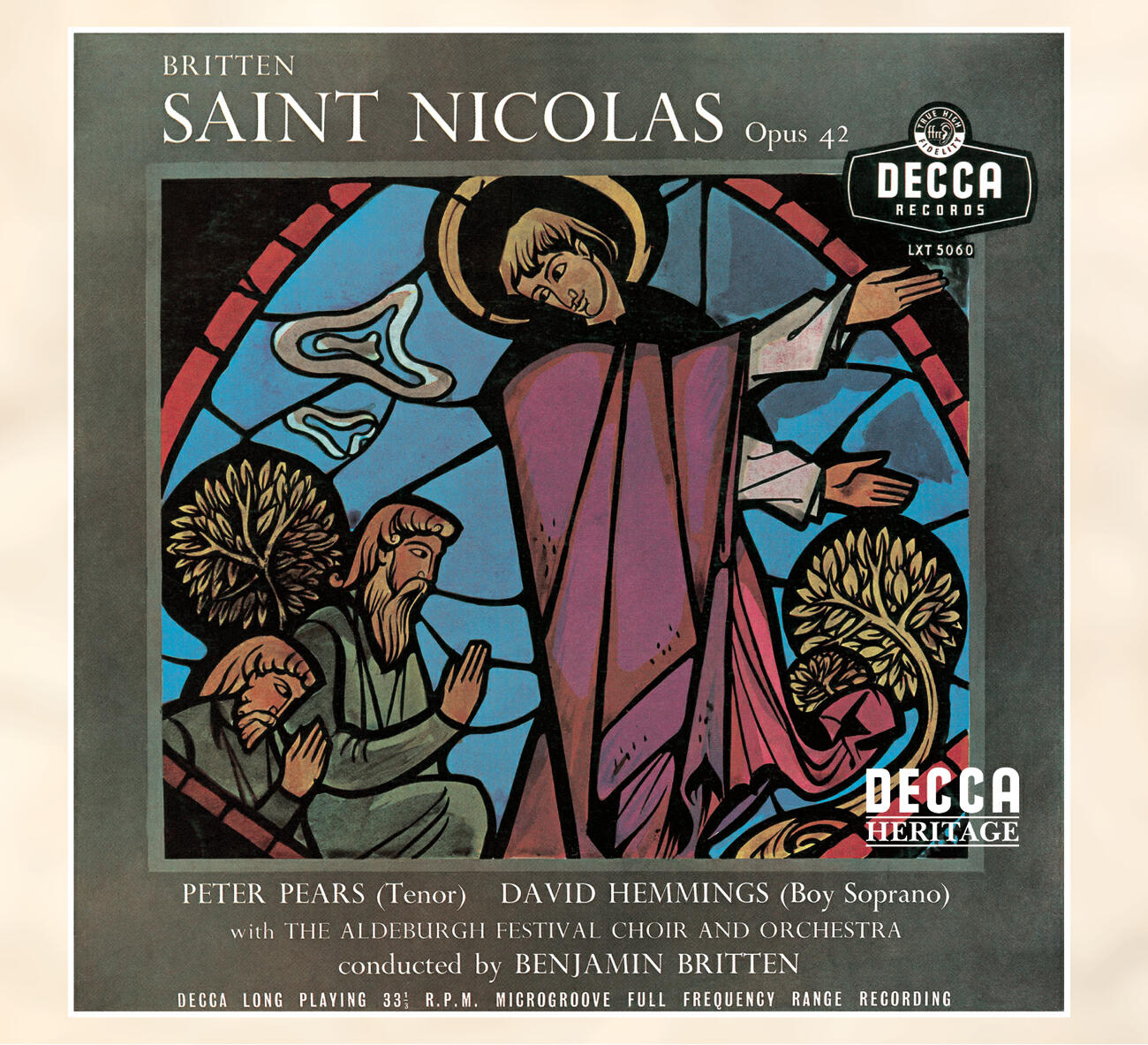 Peter Pears - Britten: Saint Nicolas, Op. 42 - He Journeys To Palestine