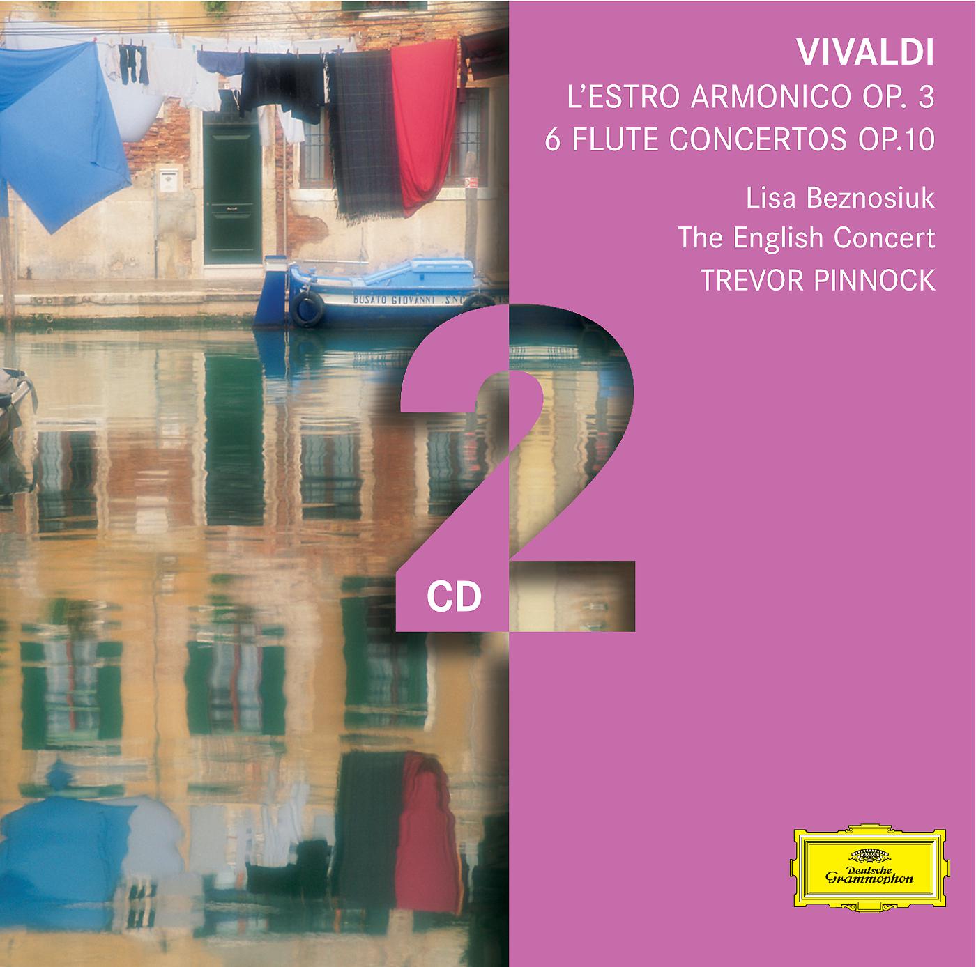 Постер альбома Vivaldi: L'estro armonico; 6 Flute Concertos