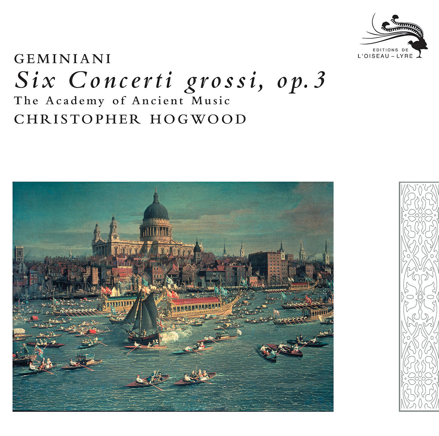Academy Of Ancient Music - Geminiani: Concerto Grosso Op.3, No. 5 - 2. Adagio