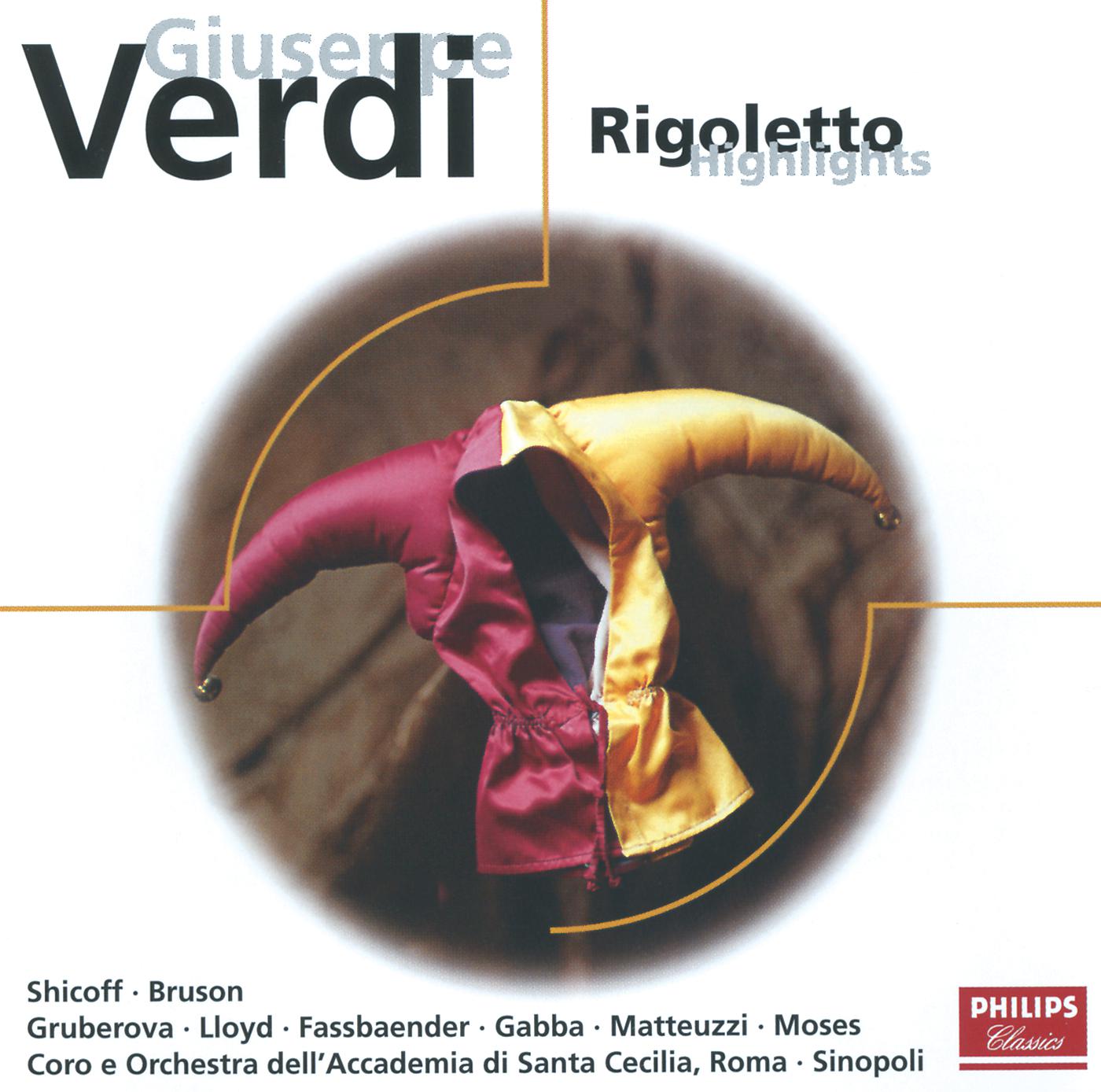 Постер альбома Verdi: Rigoletto - highlights
