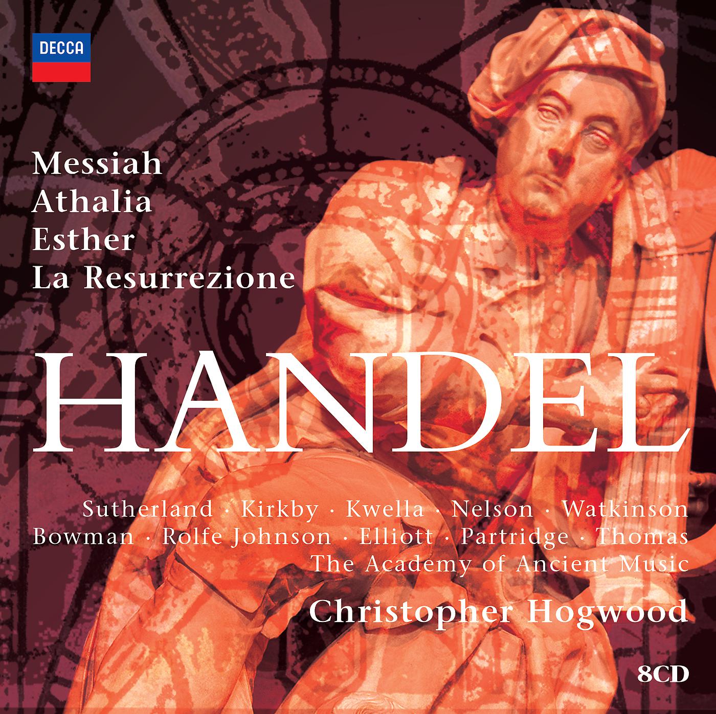 Постер альбома Hogwood conducts Handel Oratorios