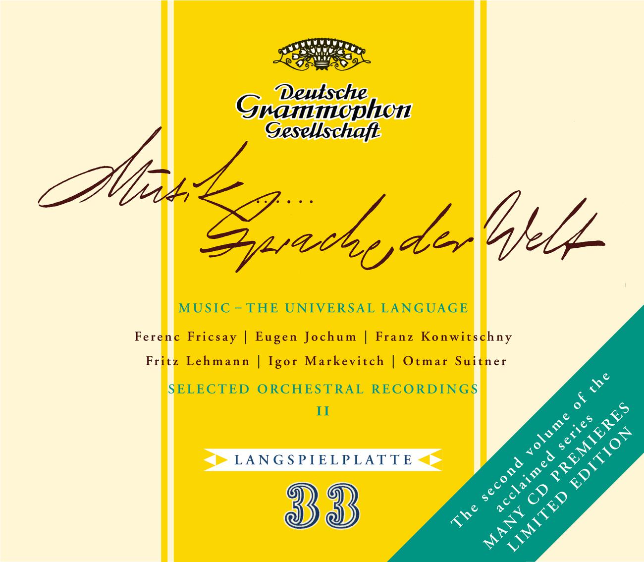 Постер альбома Musik... Sprache der Welt - Vol. II