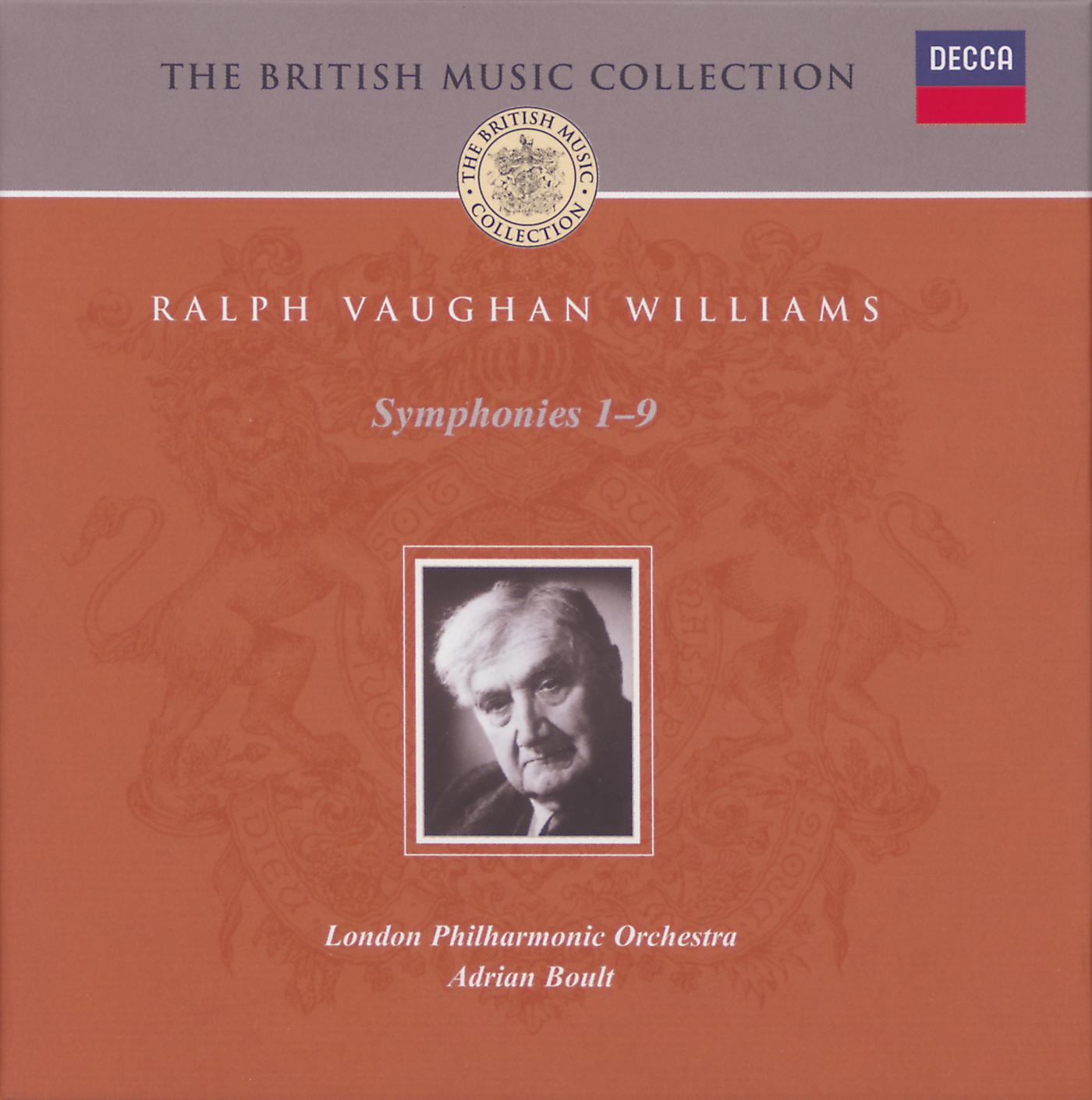 Sir John Gielgud - Vaughan Williams: Symphony No. 7: Sinfonia Antartica - II. Scherzo (Moderato)