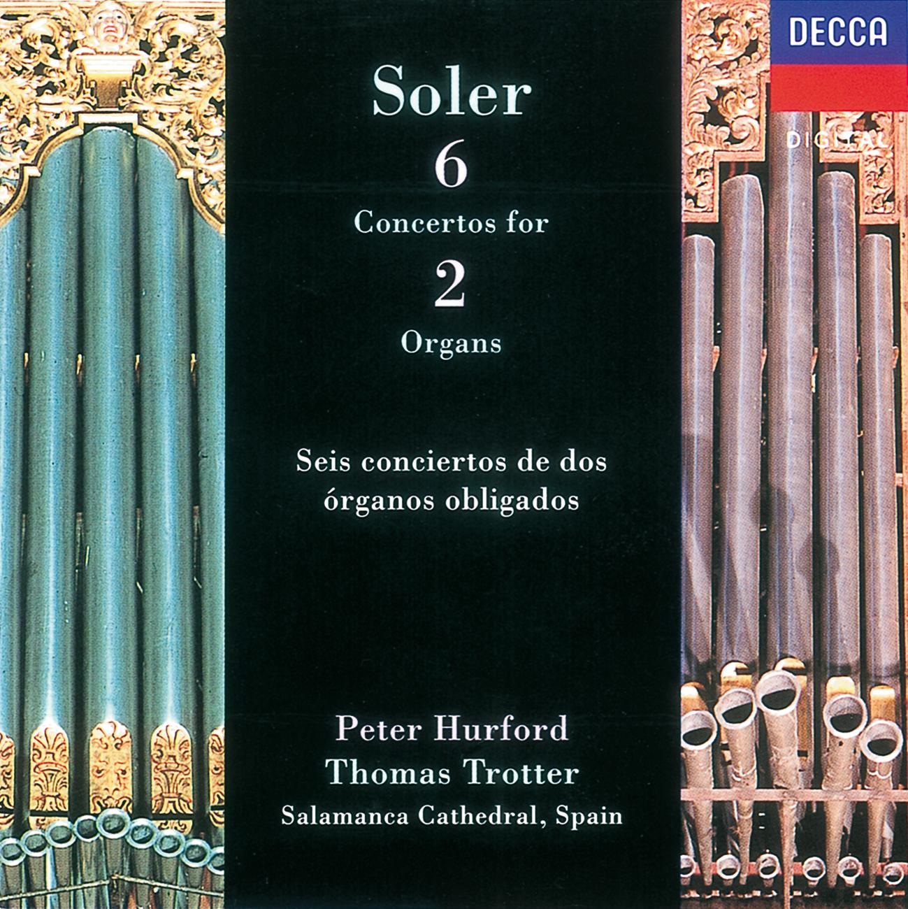 Постер альбома Soler: Six Concertos for Two Organs