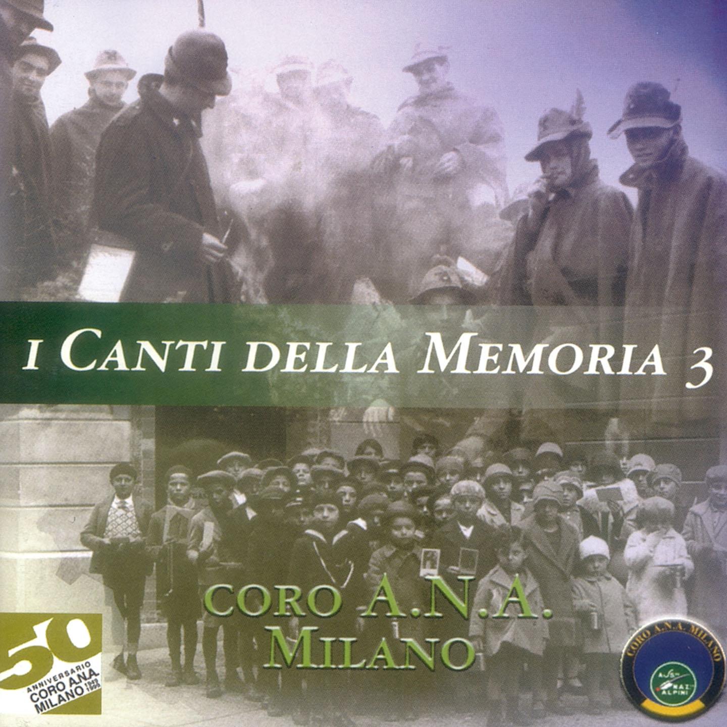 Постер альбома I Canti Della Memoria Vol.3