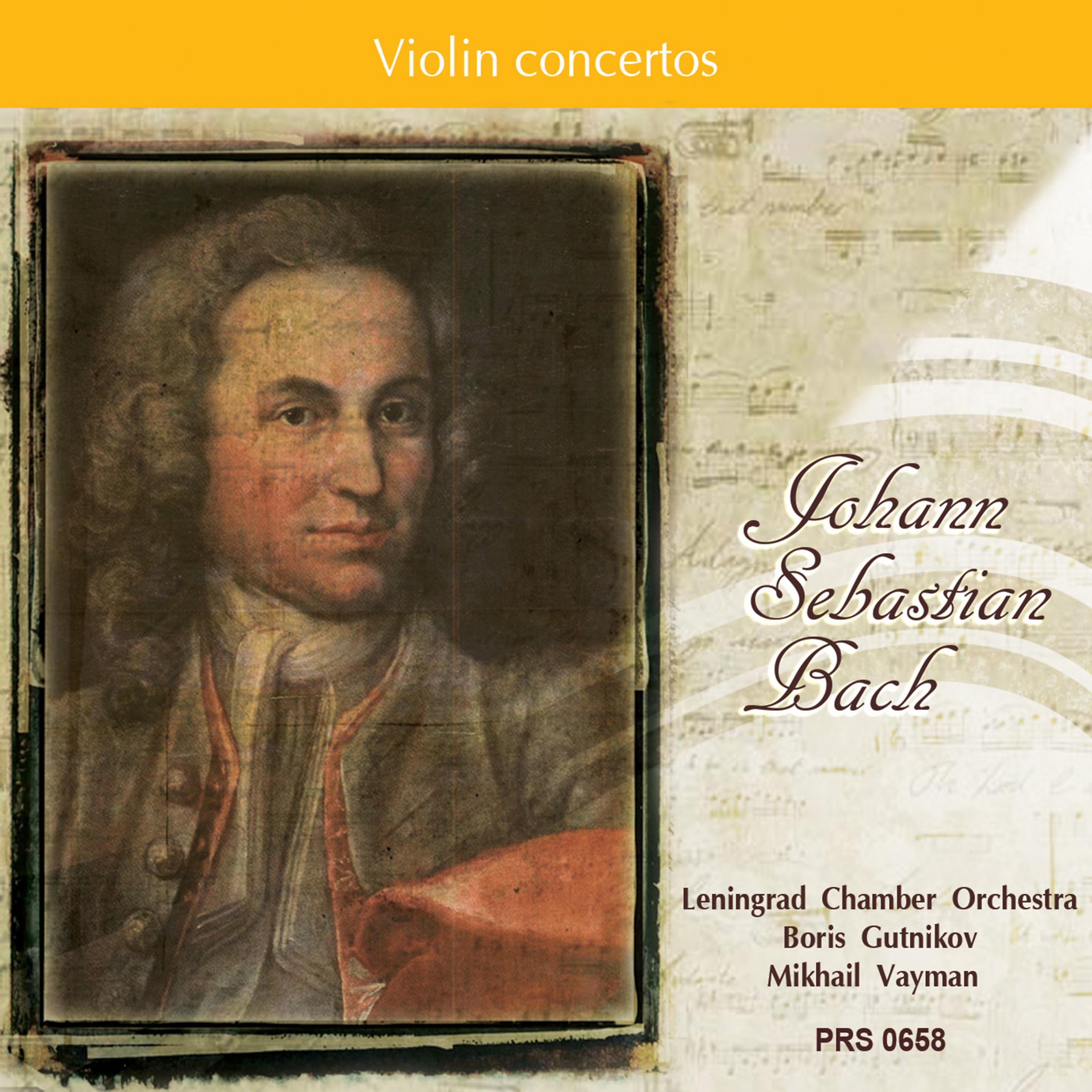 Постер альбома Bach: Violin concertos