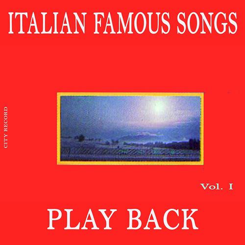 Постер альбома Play Back Italian Famous Songs, Vol.1