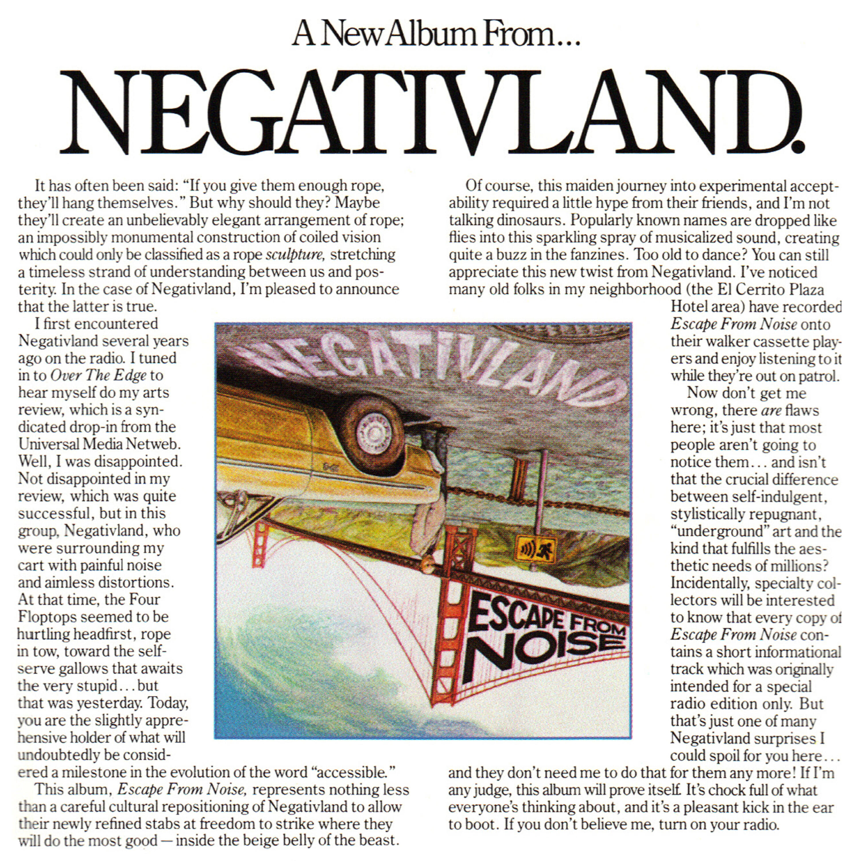 Negativland - Nesbitt's Lime Soda Song