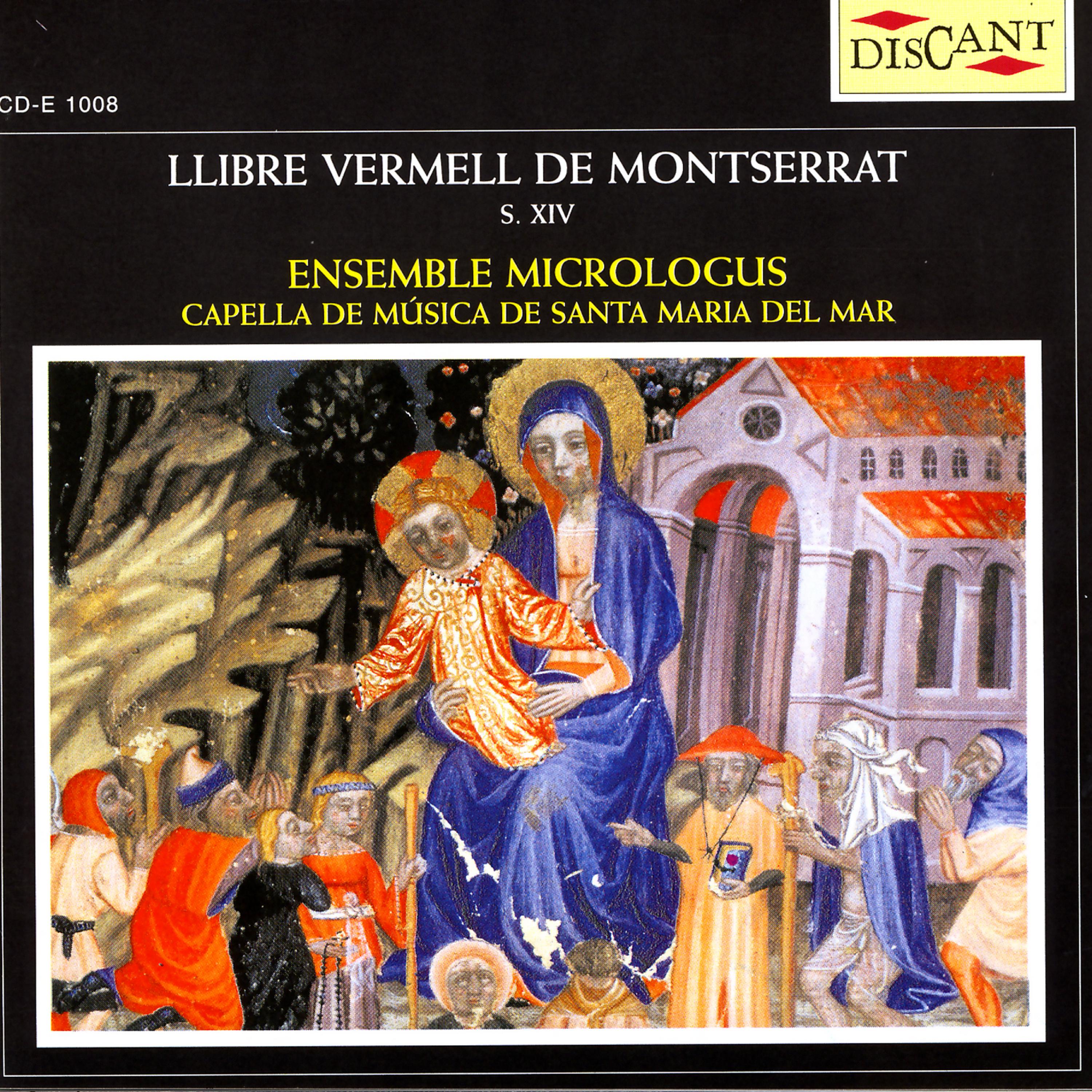 Постер альбома Llibre Vermell De Montserrat, S. XIV