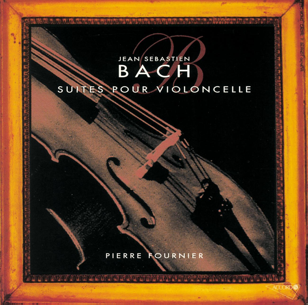 Постер альбома J.S. Bach: Integrale des Suites pour Violoncelle