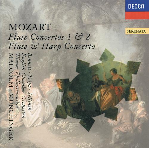 Постер альбома Mozart: Flute Concertos Nos.1 & 2; Concerto for Flute & Harp