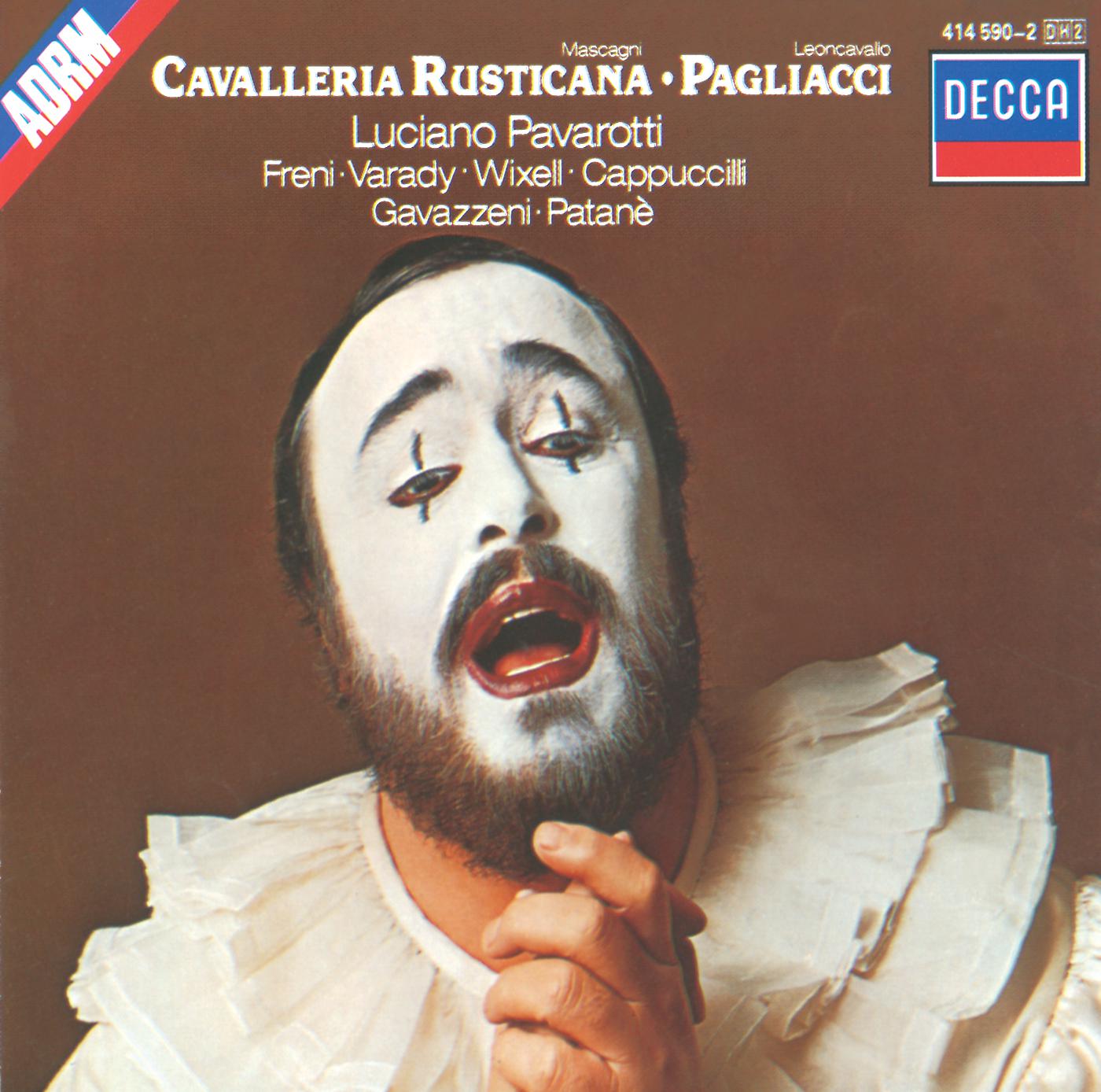 Постер альбома Mascagni: Cavalleria Rusticana/Leoncavallo: Pagliacci