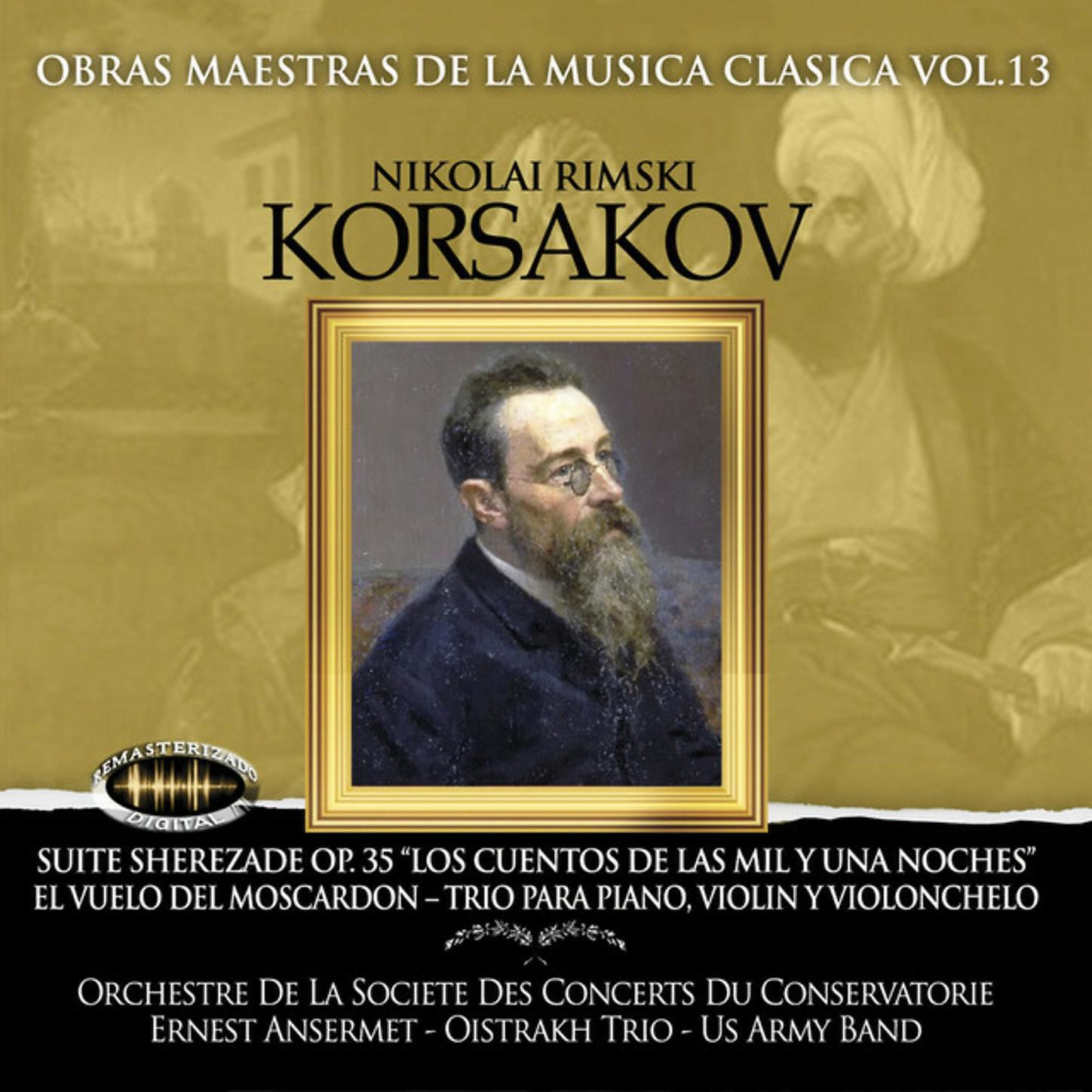 Nikolai Rimski-Korsakov - Trío para Piano, Violín y Violonchelo en C Minor: III. Adagio