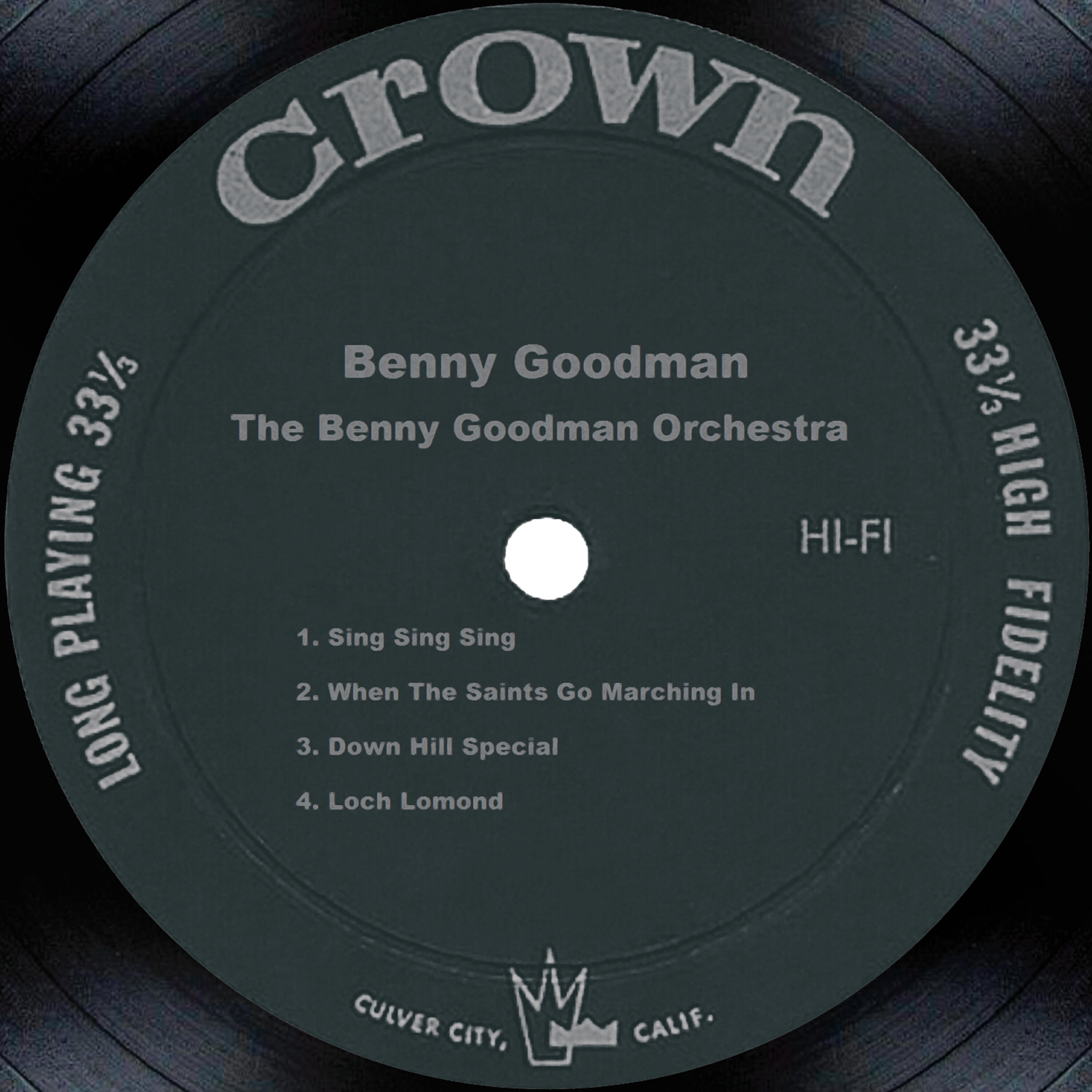 The Benny Goodman Orchestra - Eastside Westside