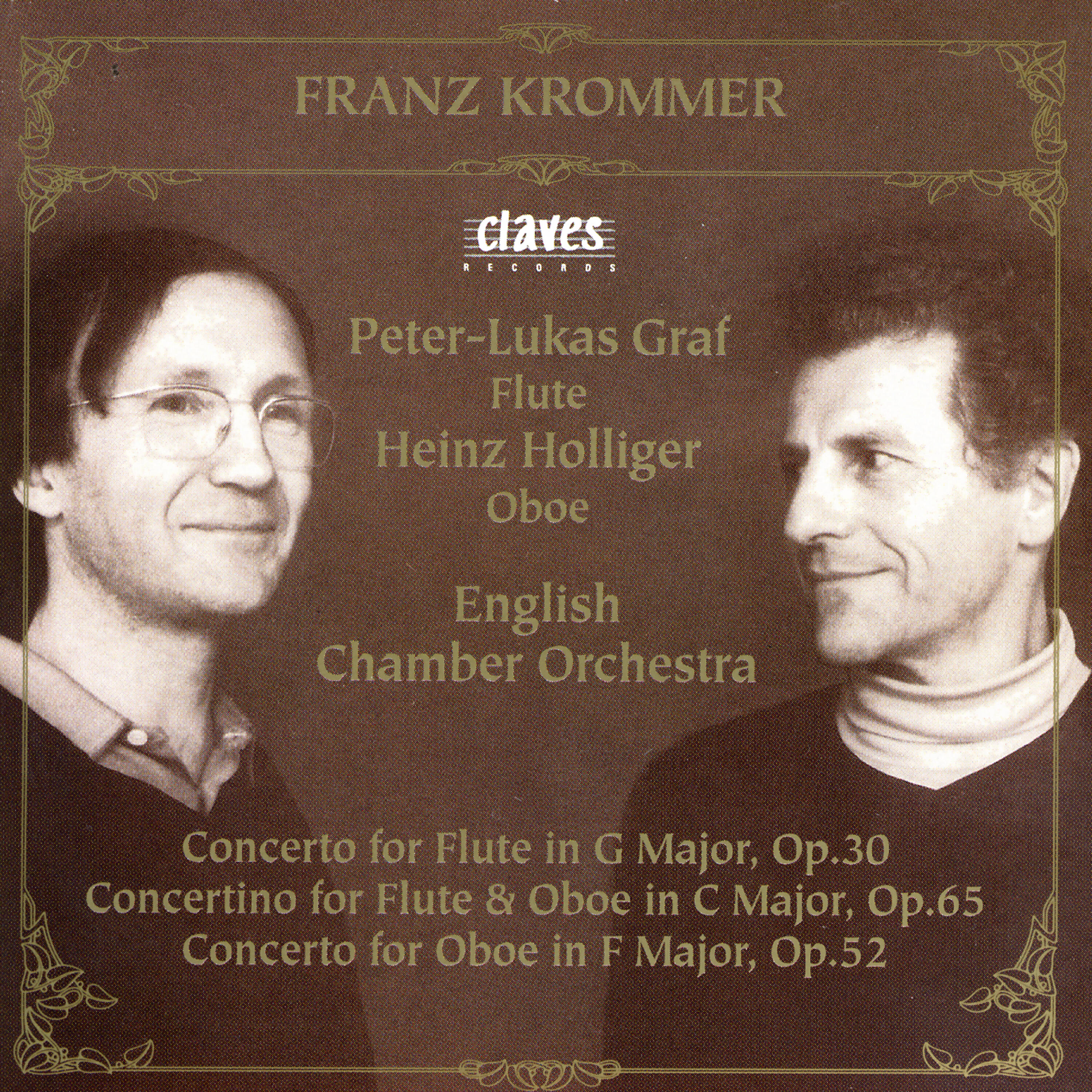 Peter-Lukas Graf - Concertino for Flute & Oboe in C Major, Op. 65: IV. Finale: Allegro