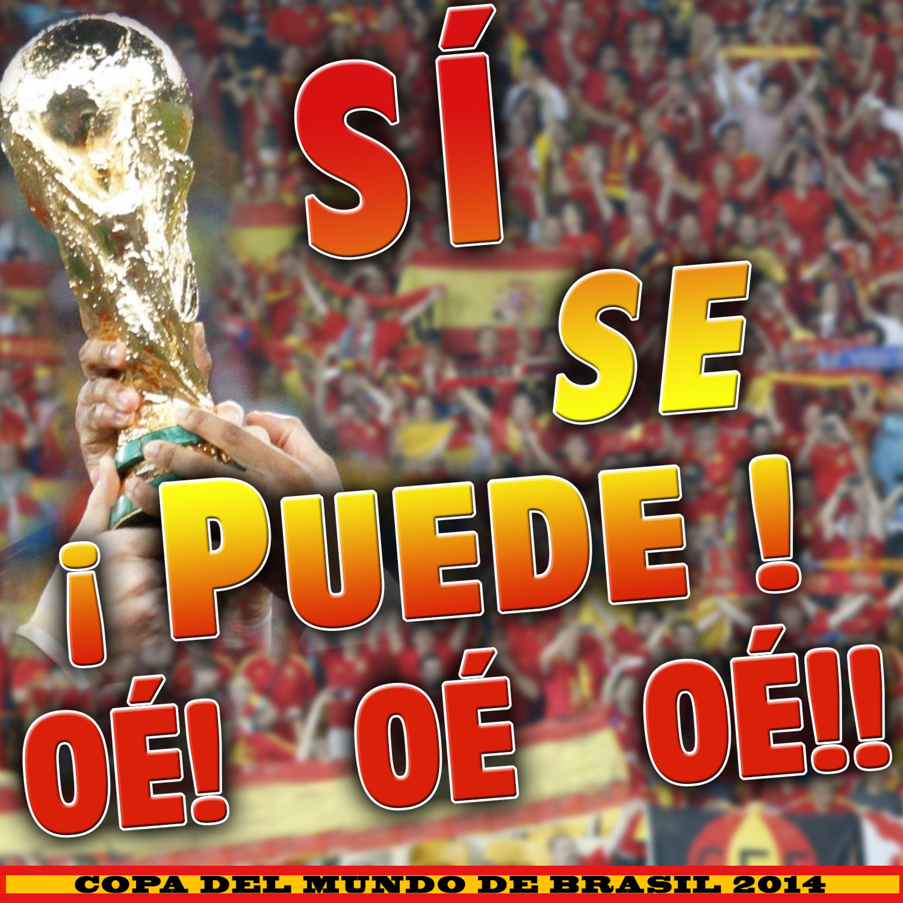 Постер альбома Copa del Mundo de Brasil 2014. Sí Se Puede ! Oe ! Oe Oeoe !!