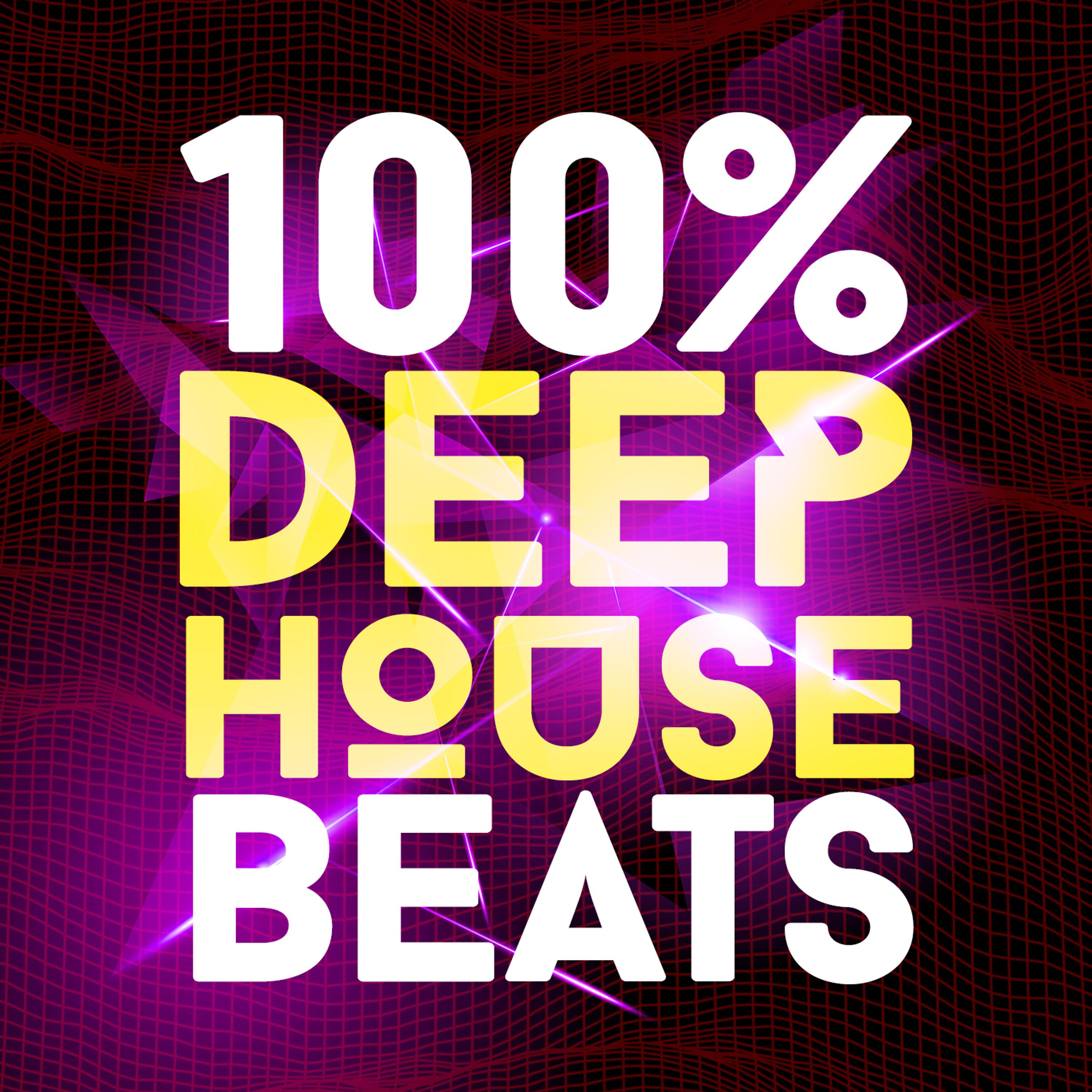 Постер альбома 100% Deep House Beats