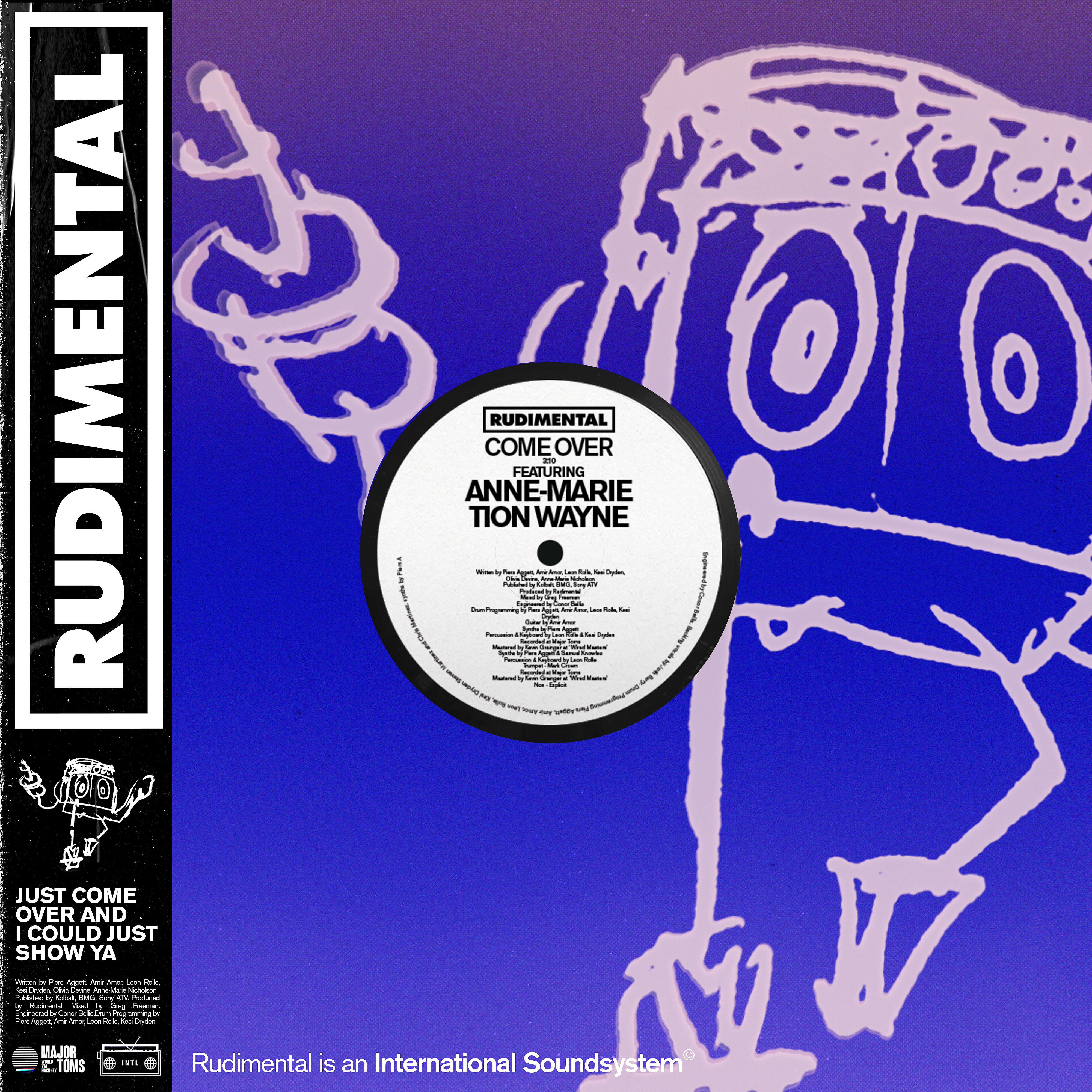 Rudimental - Come Over (feat. Anne-Marie & Tion Wayne)