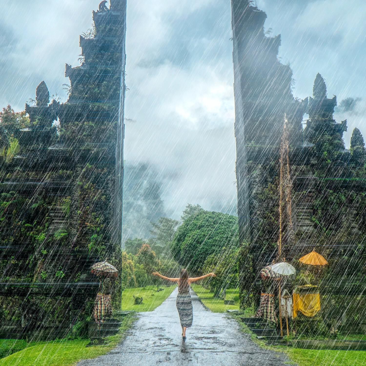 Calm Home Office Rain Sounds - Powerful Rainfall Noise