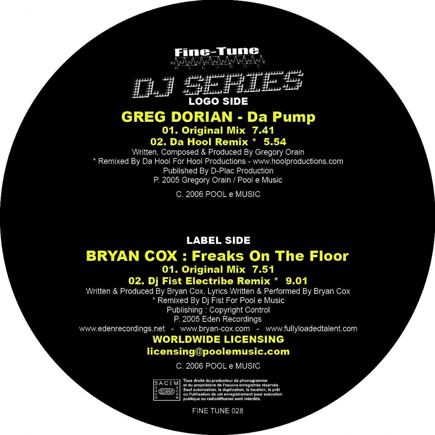 Greg Dorian - Da Pump (Da Hool Remix)
