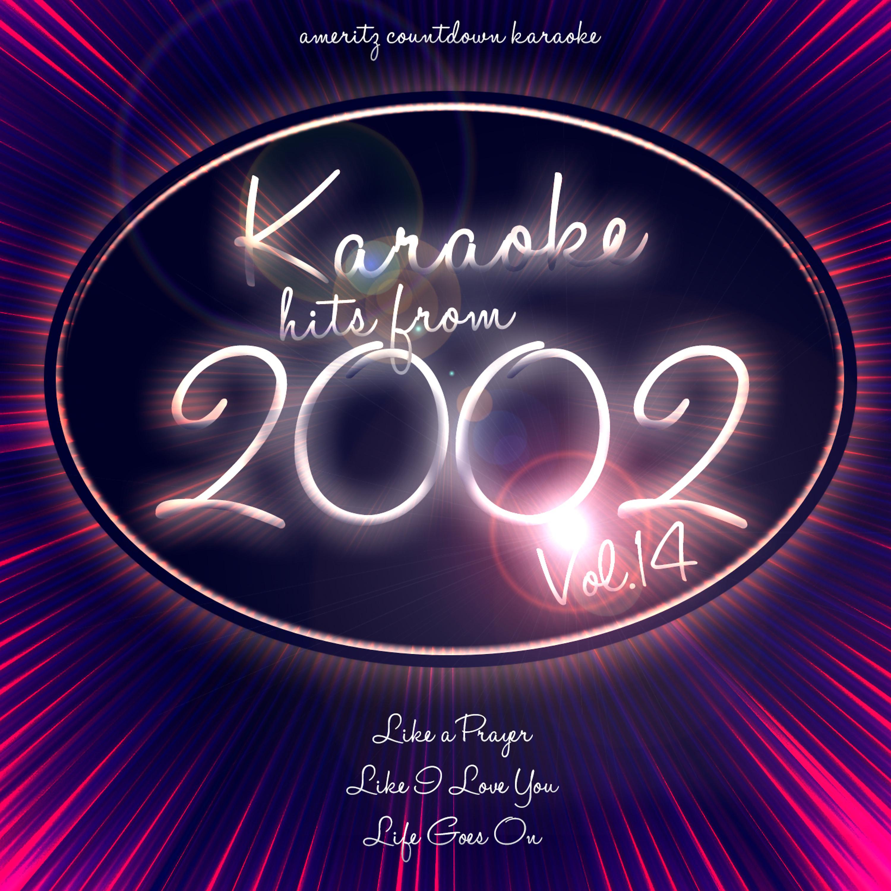 Постер альбома Karaoke Hits from 2002, Vol. 14