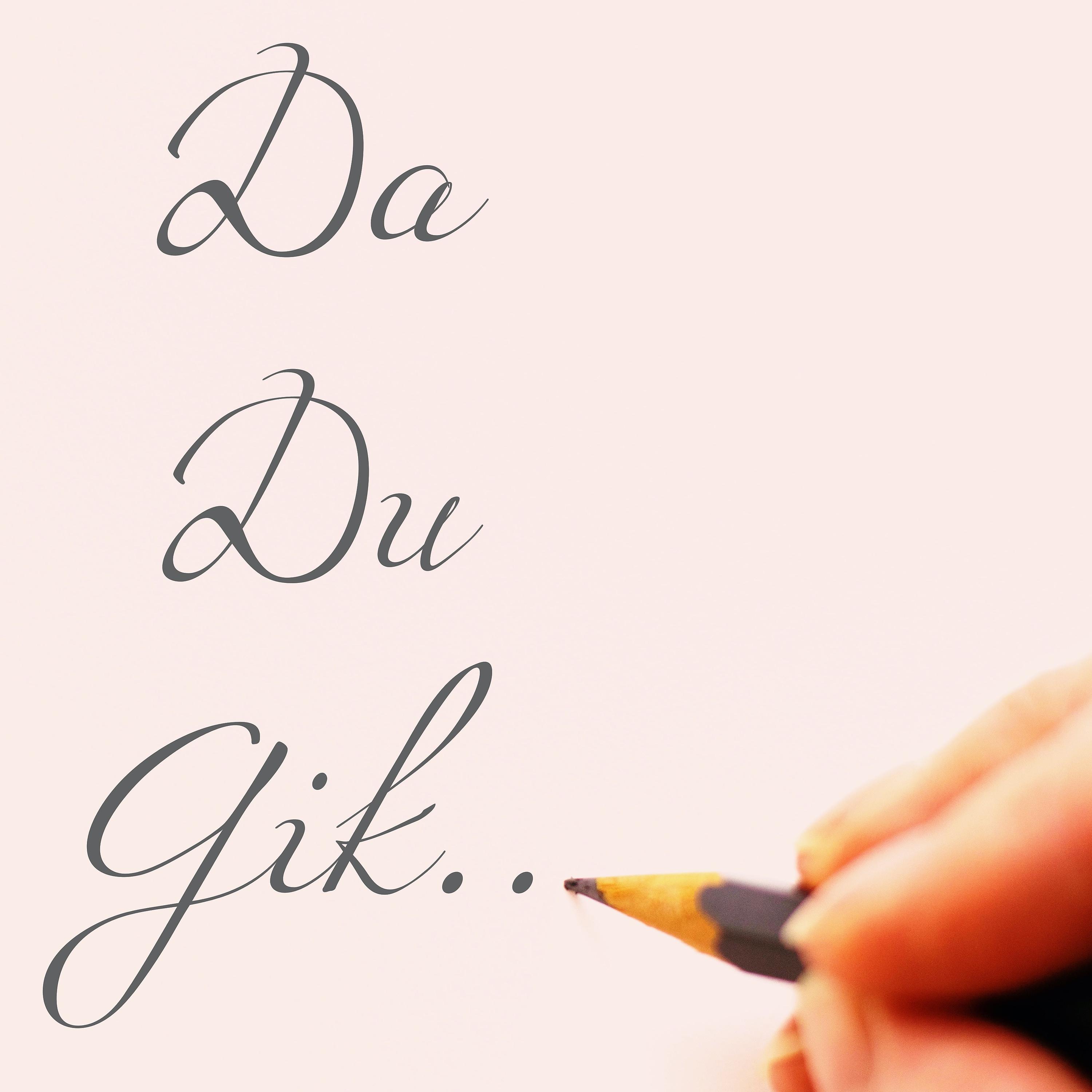 Постер альбома Da Du Gik...