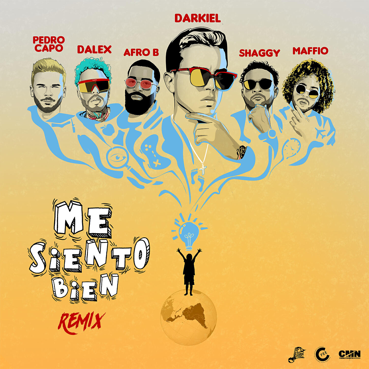 Darkiel - Me Siento Bien (feat. Dalex, Afro B, Shaggy & Maffio) [Remix]