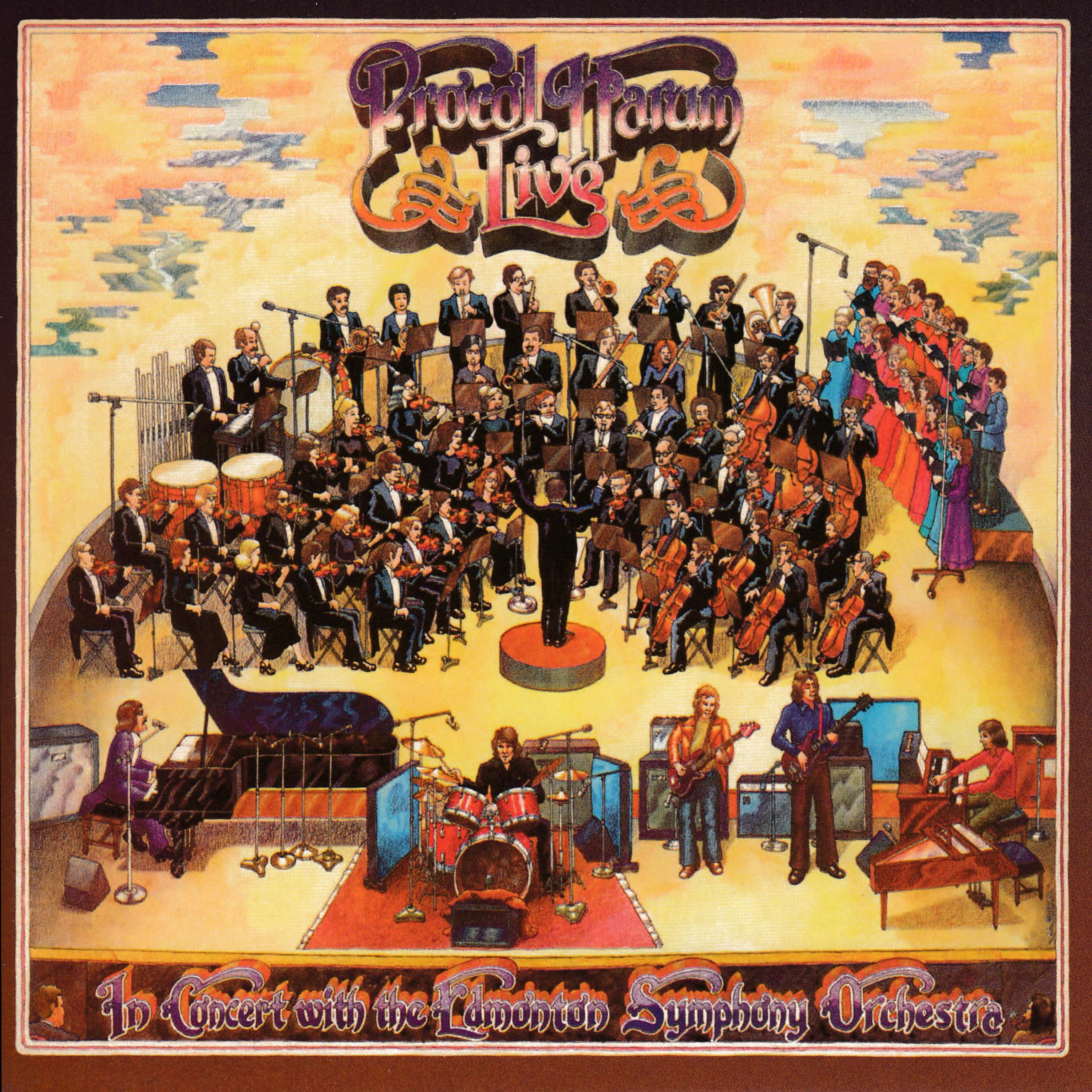 Постер альбома Procol Harum Live in Concert (with the Edmonton Symphony Orchestra)