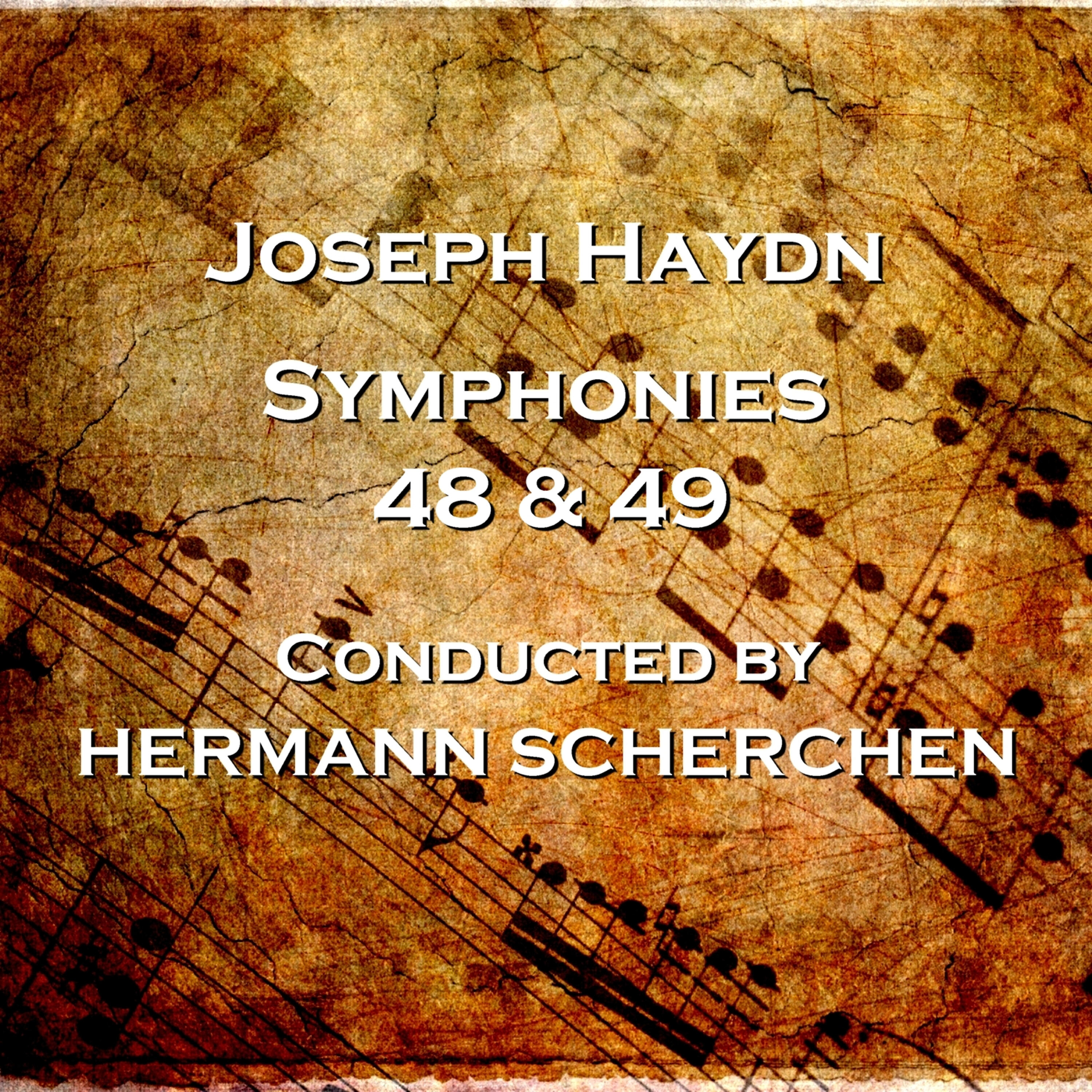Hermann Scherchen - Symphony No. 48 in C Major, Hob. I. 48 - 'Maria Theresia': II. Agagio