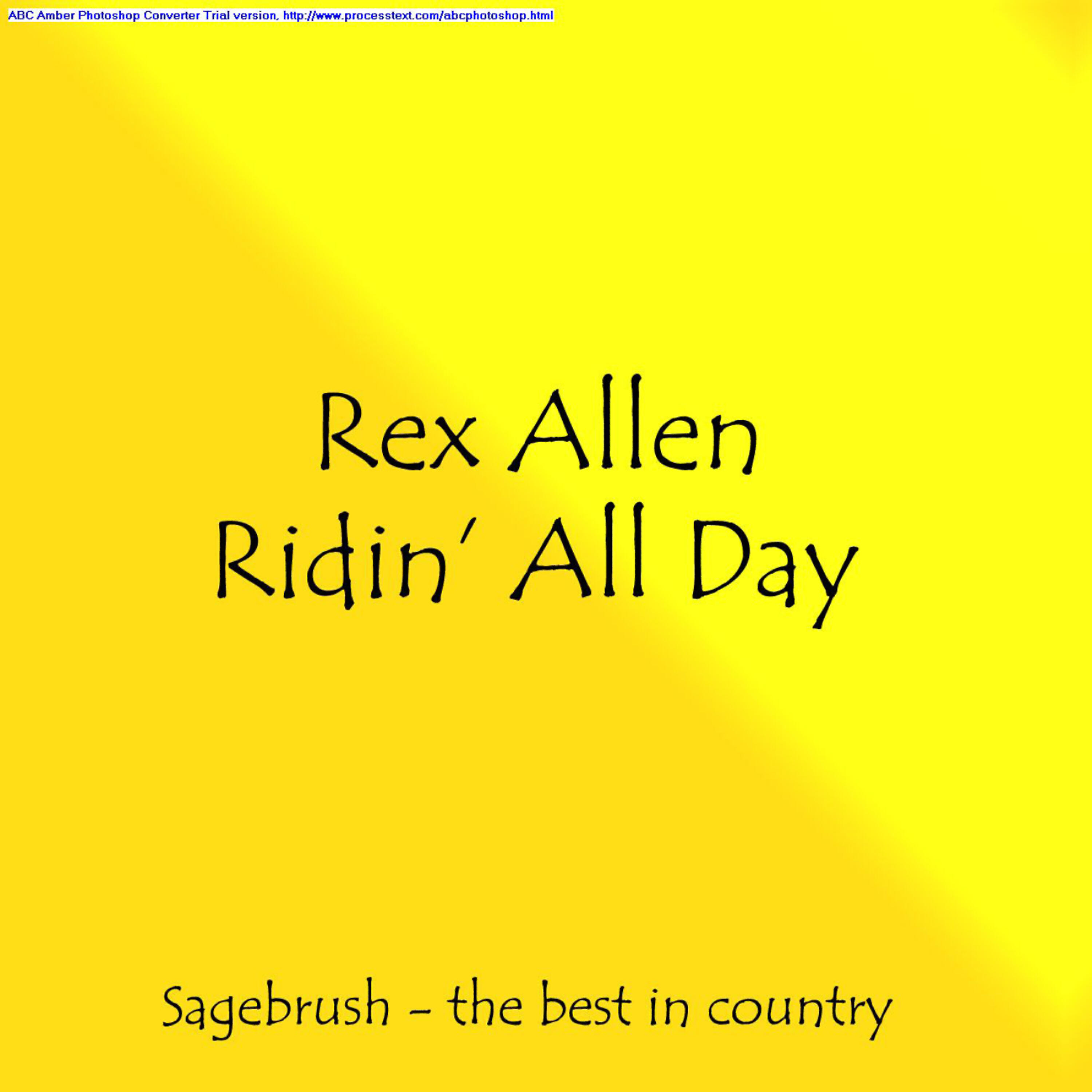 Rex Allen - Bad Brahma Bull