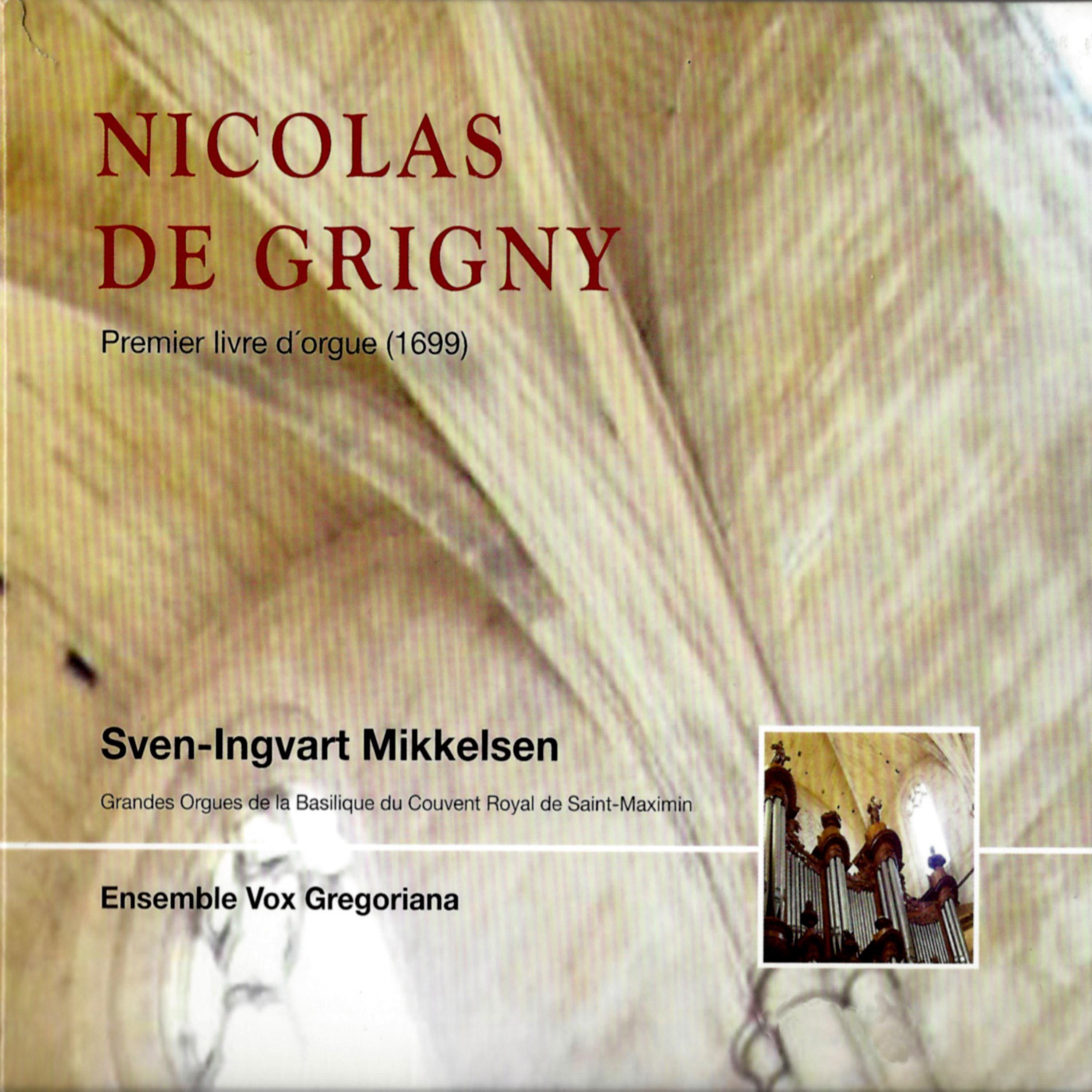 Постер альбома Nicolas De Grigny: Premier livre d'orgue
