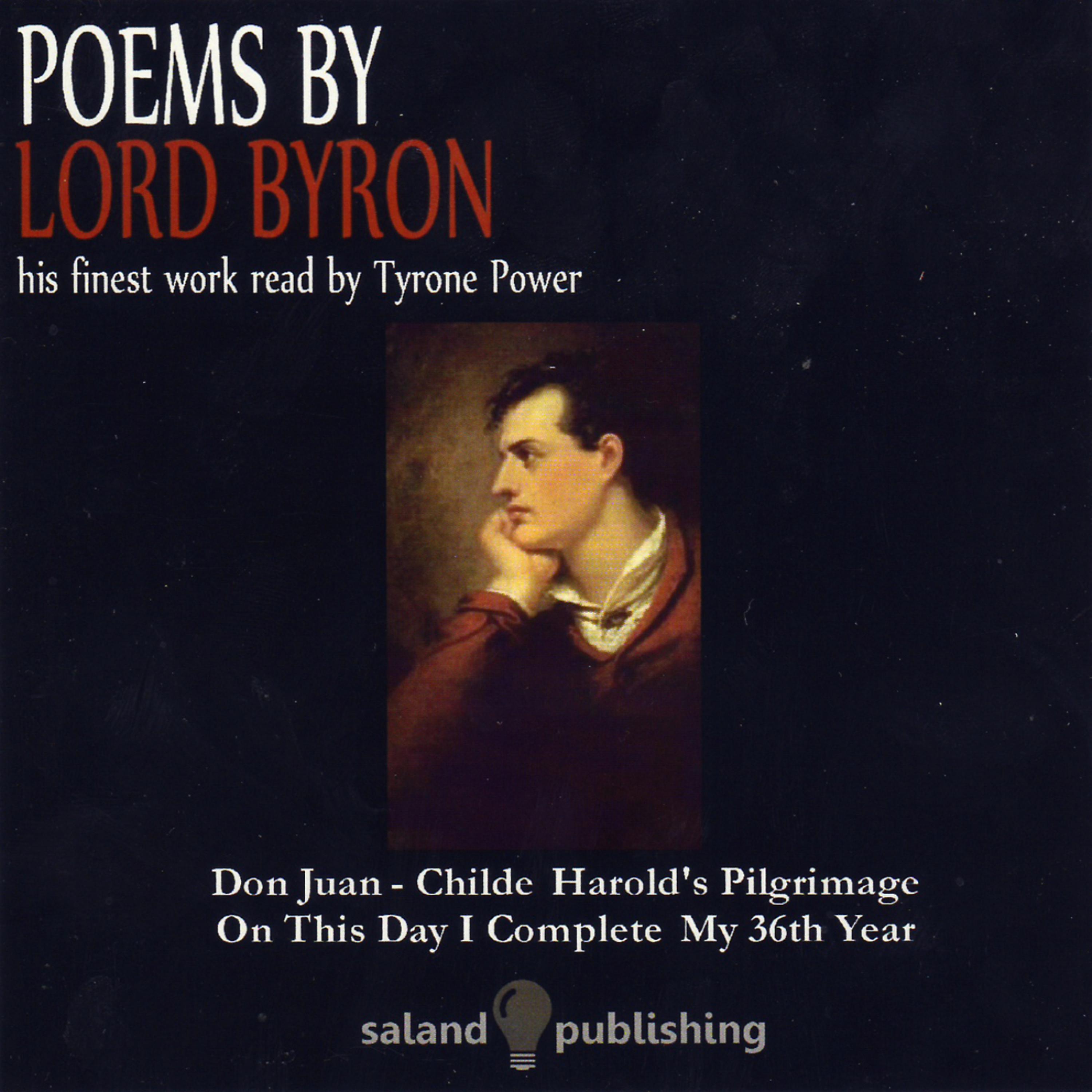 Постер альбома Poems By Lord Byron