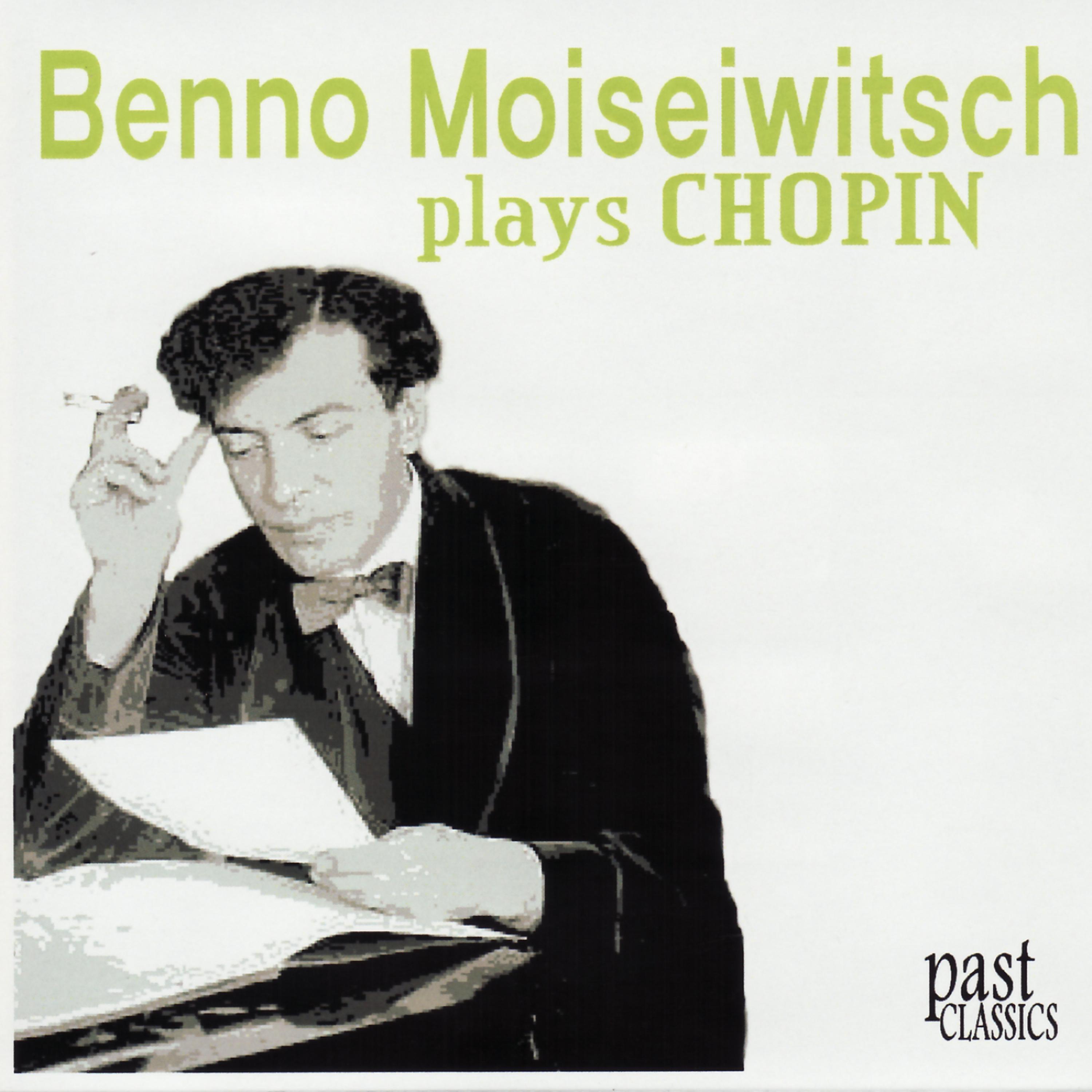 Benno Moiseiwitsch - Impromptu No. 1 in A-Flat Major, Op. 29