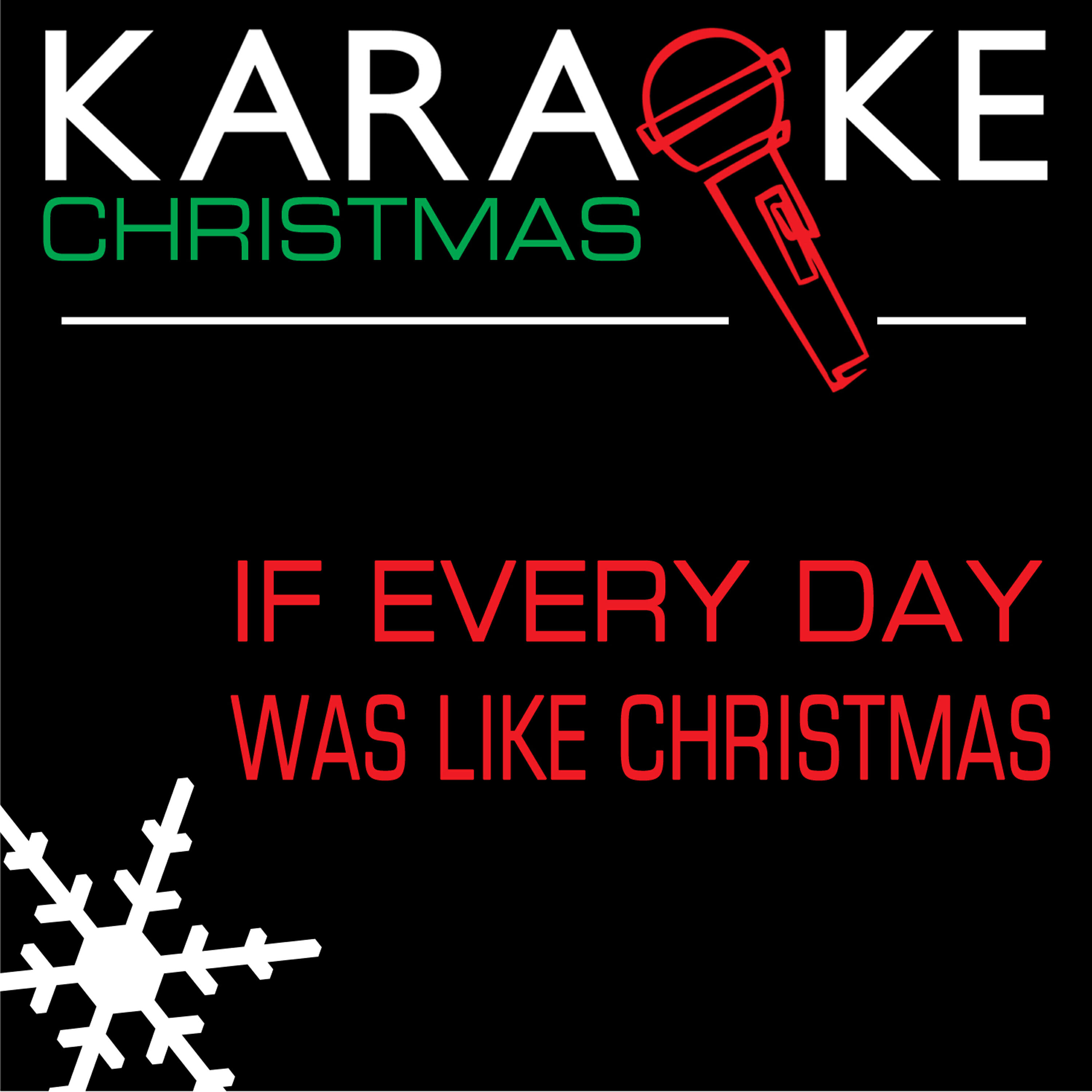 Backtrack Professionals - If Every Day Was Like Christmas (Karaoke with Lead Vocal)